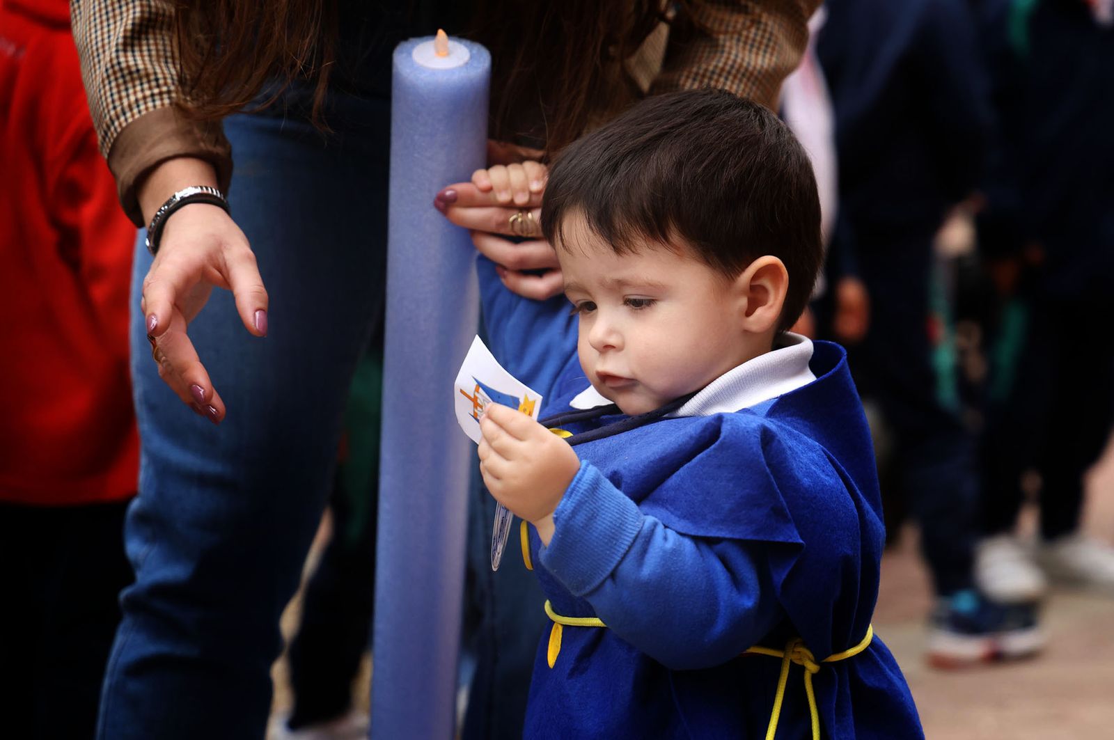 Imágenes de la procesión de la 'Escuela Infantil Mi Pequeño Puerto'