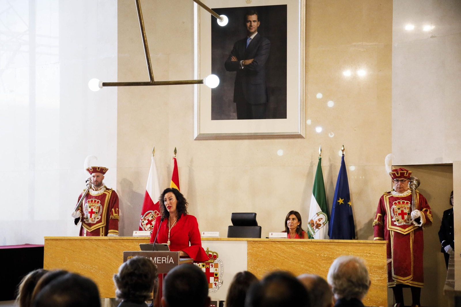 Las imágenes de los acto conmemorativo a los Coloraos