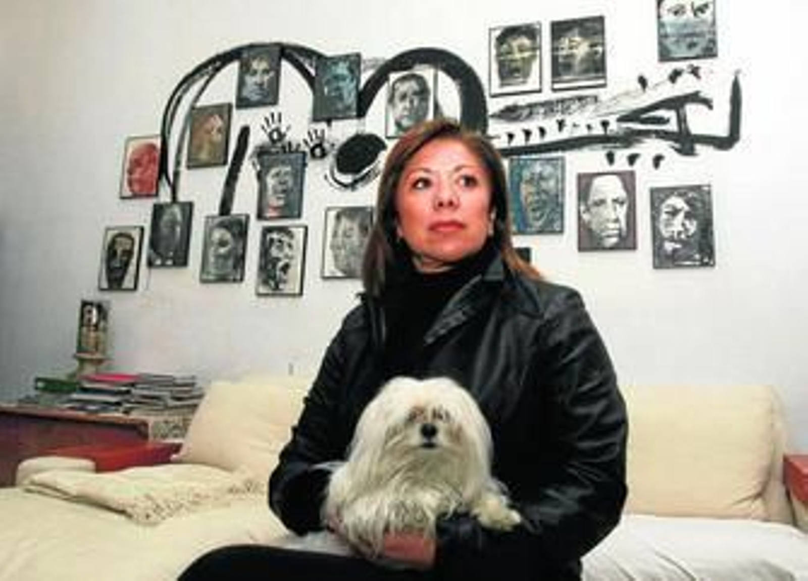 Mariana Ovalle, viuda de Mario Maya, en la sede de la fundación dedicada al legado del genial bailaor y coreógrafo.