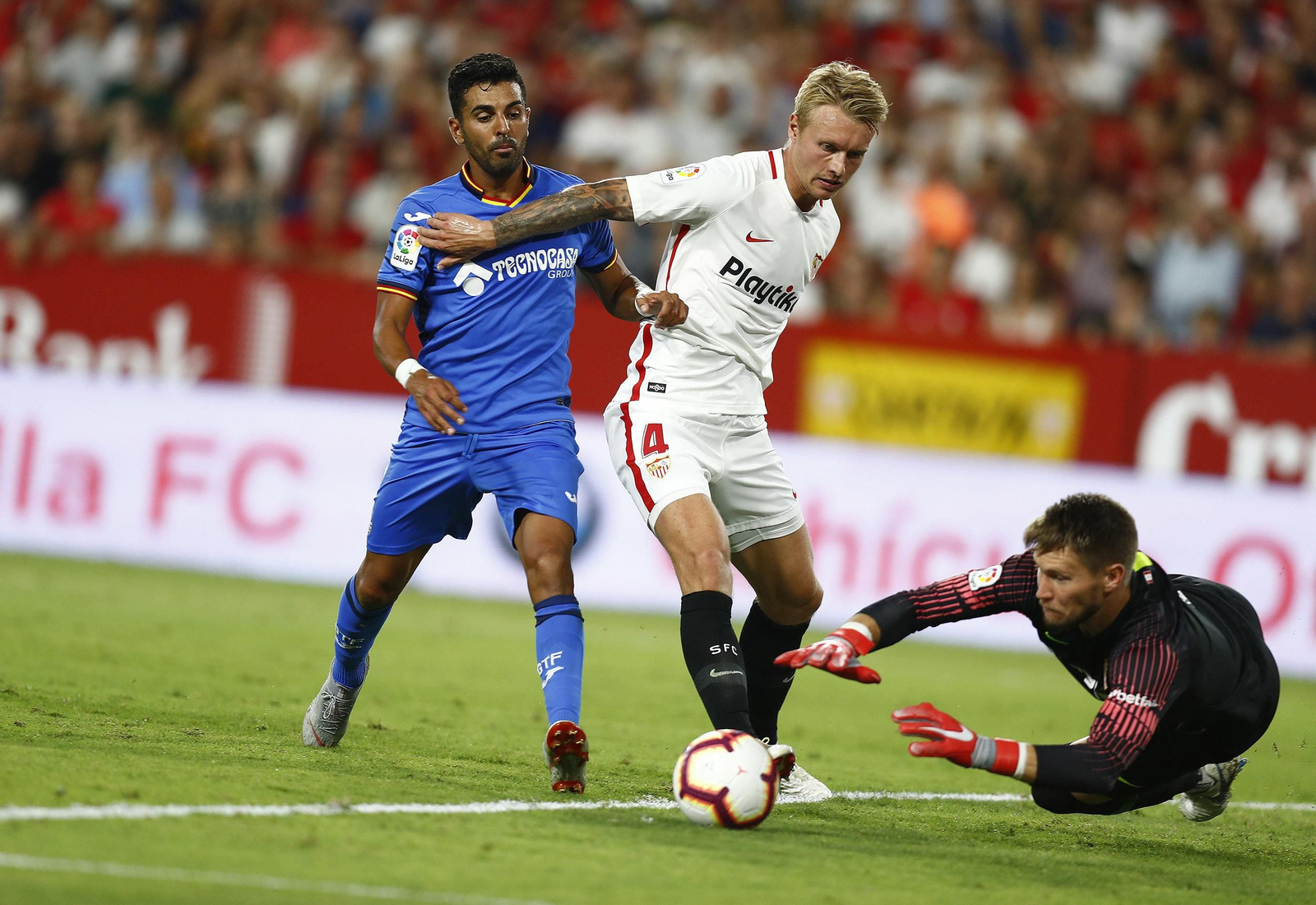 El Sevilla FC-Getafe, en imágenes