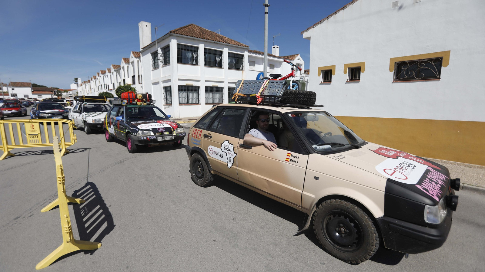 Las fotos de Chatarras Raid,  concentrados en Castellar, para llevar alimentos a Marruecos