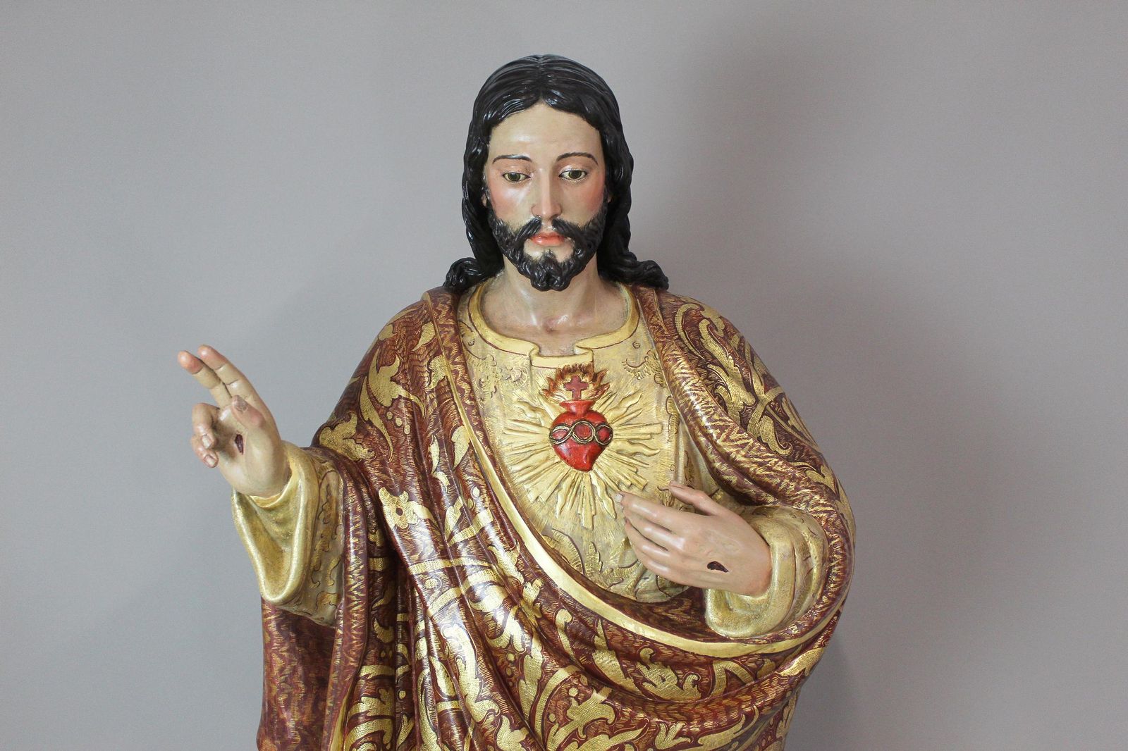 Estado actual de la imagen, obra de Agustín Sánchez-Cid