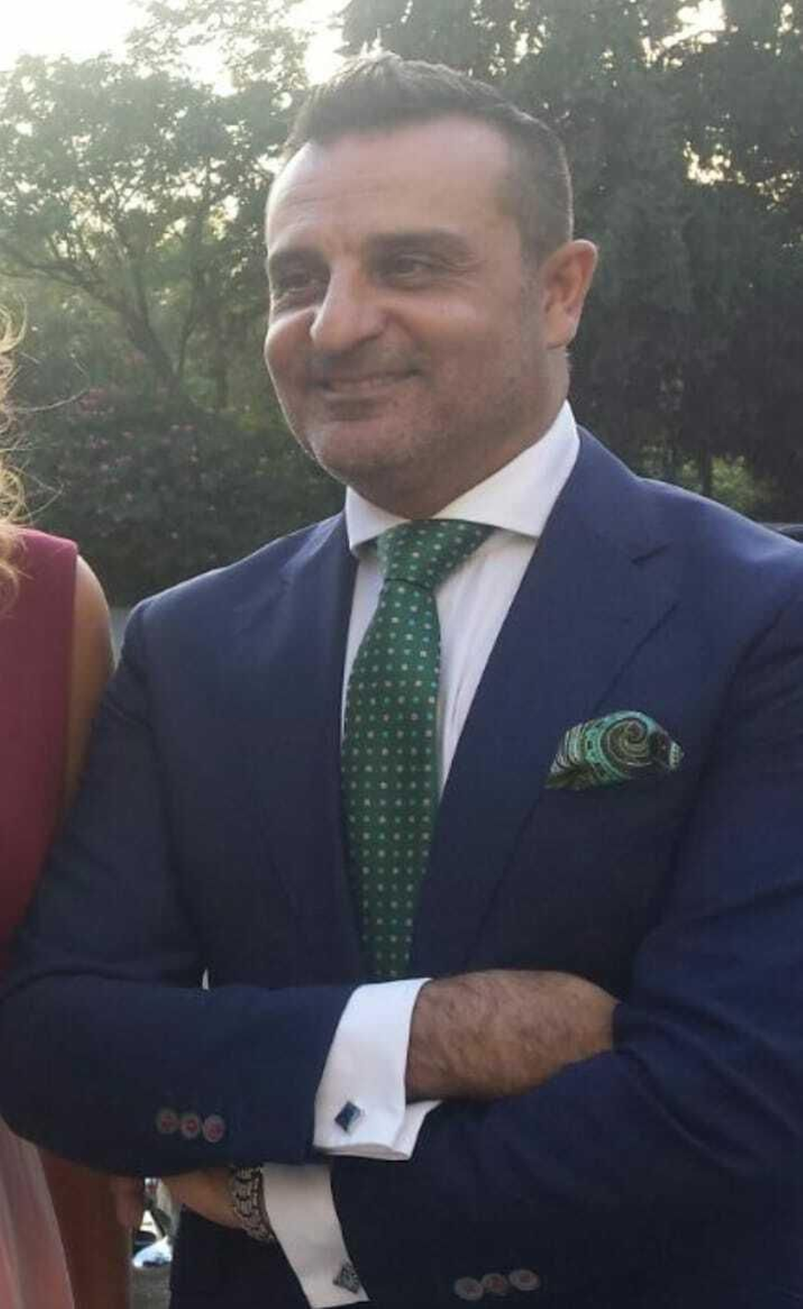 José Ignacio Sánchez Rico, autor del libro-guía sobre la Esperanza de Triana.