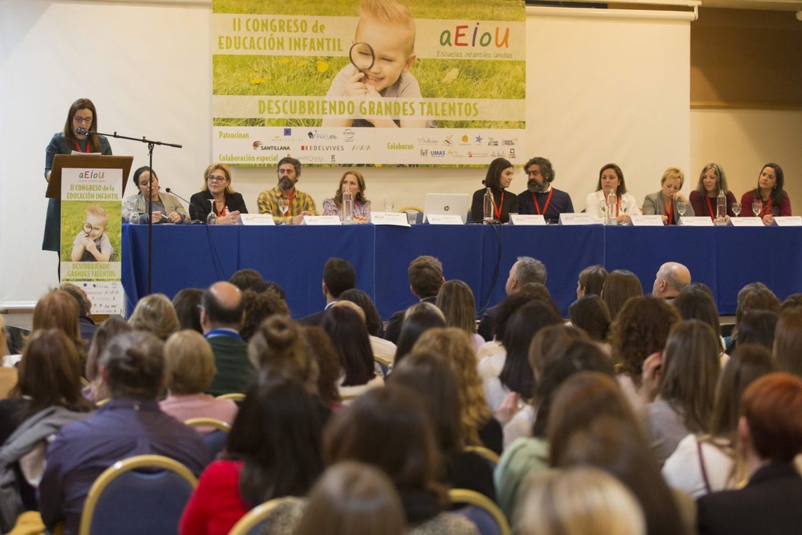 Un momento del último congreso de Educación Infantil de Escuelas Infantiles Unidas.