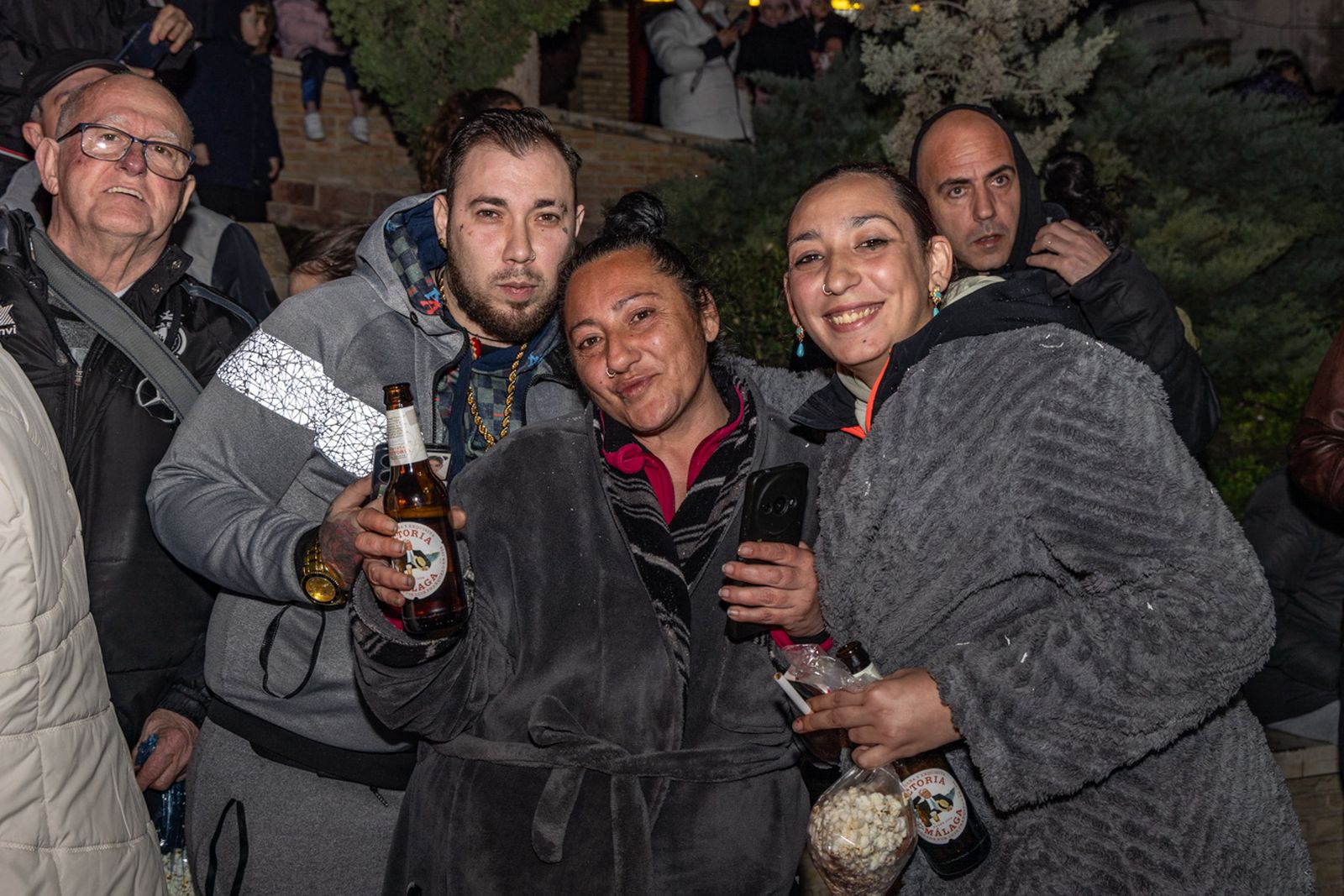 Encendido en Jaén de la lumbre oficial de San Antón 2026 y bendición de los animales