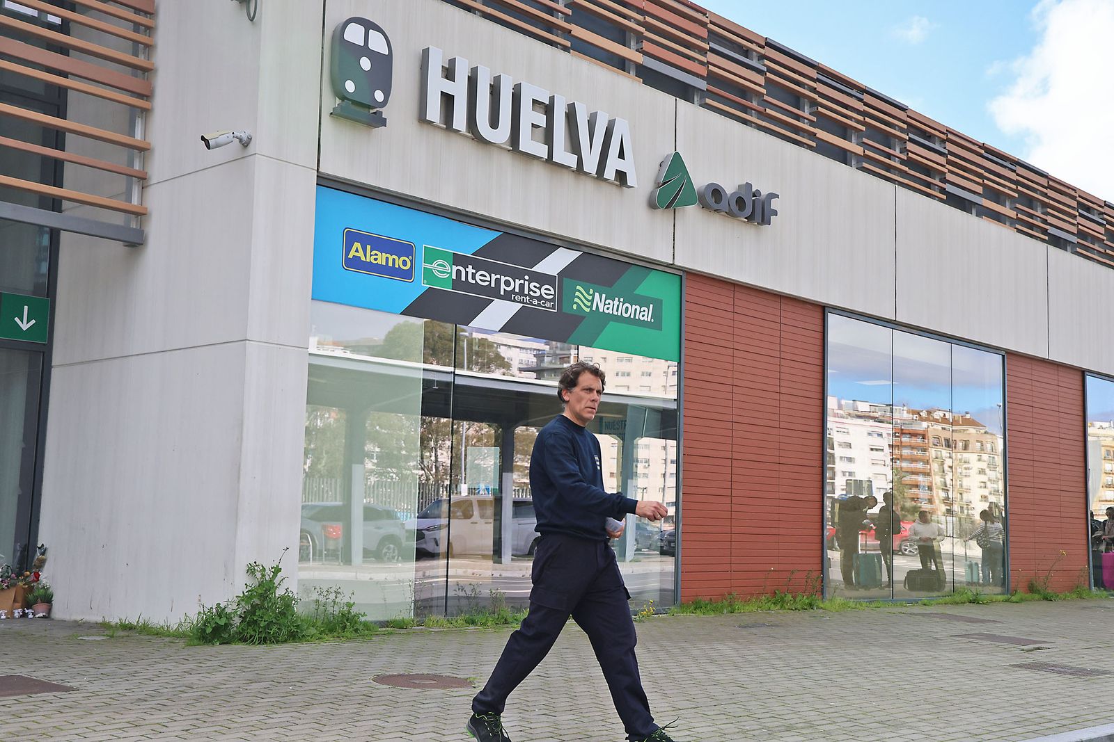 Llegada del primer tren a Huelva tras el accidente de Adamuz