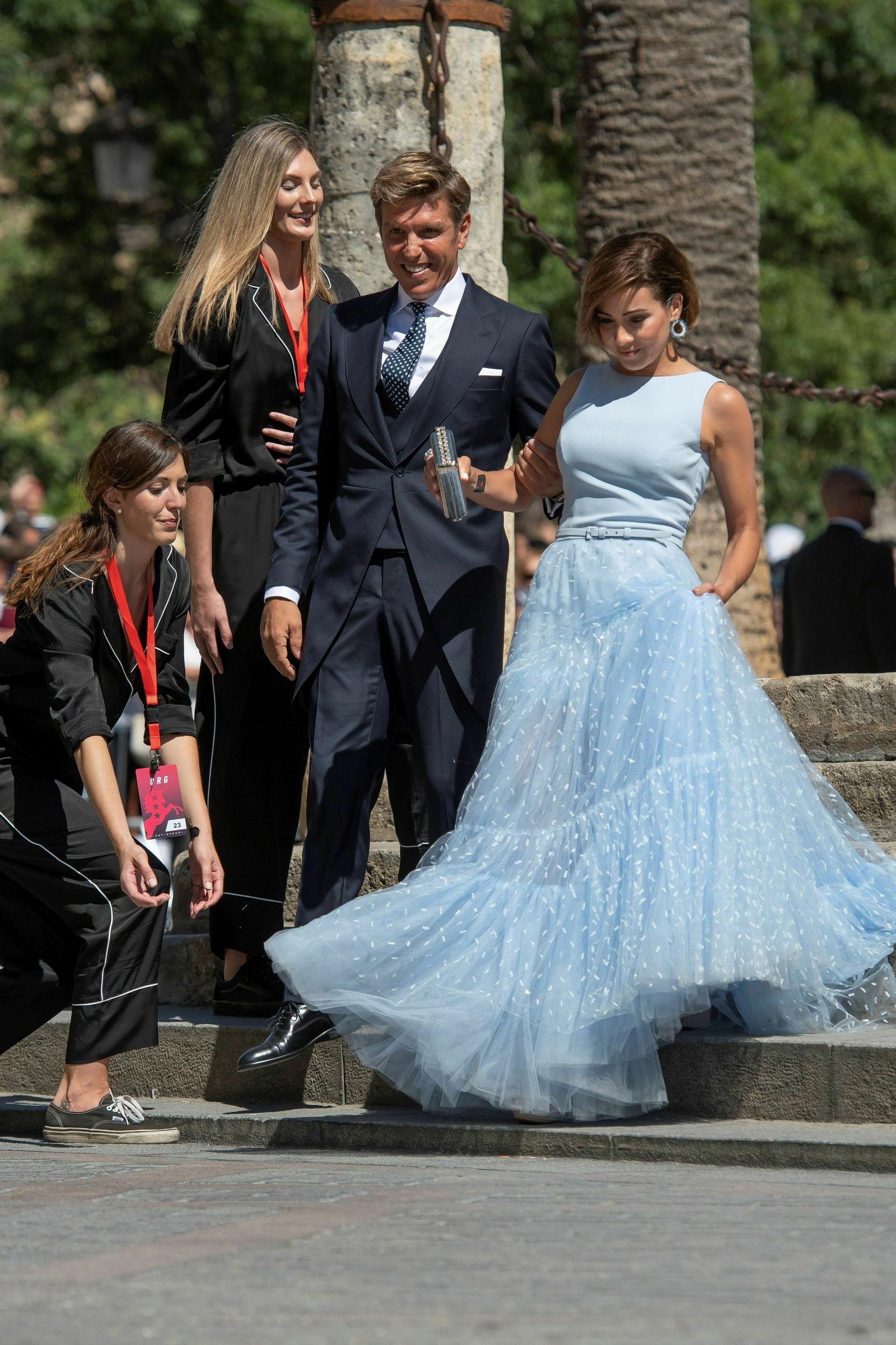 Los looks de las invitadas a la boda de Sergio Ramos y Pilar Rubio