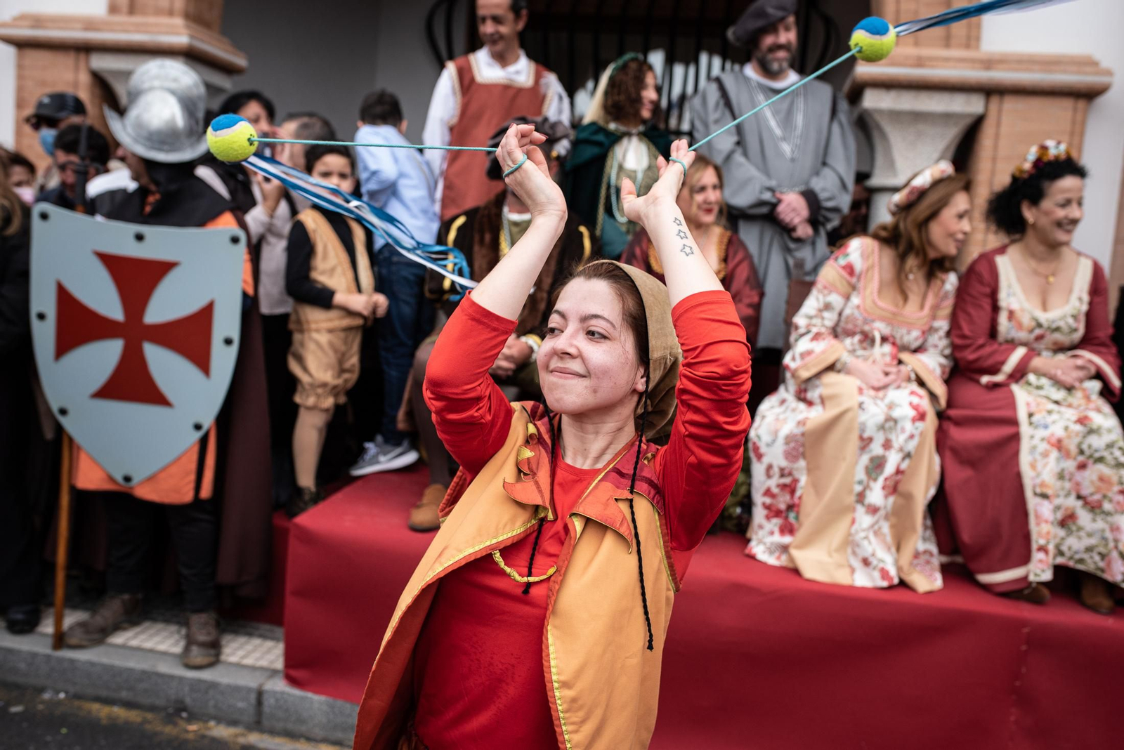 Imágenes del desfile de la Feria del Descubrimiento de Palos de la Frontera