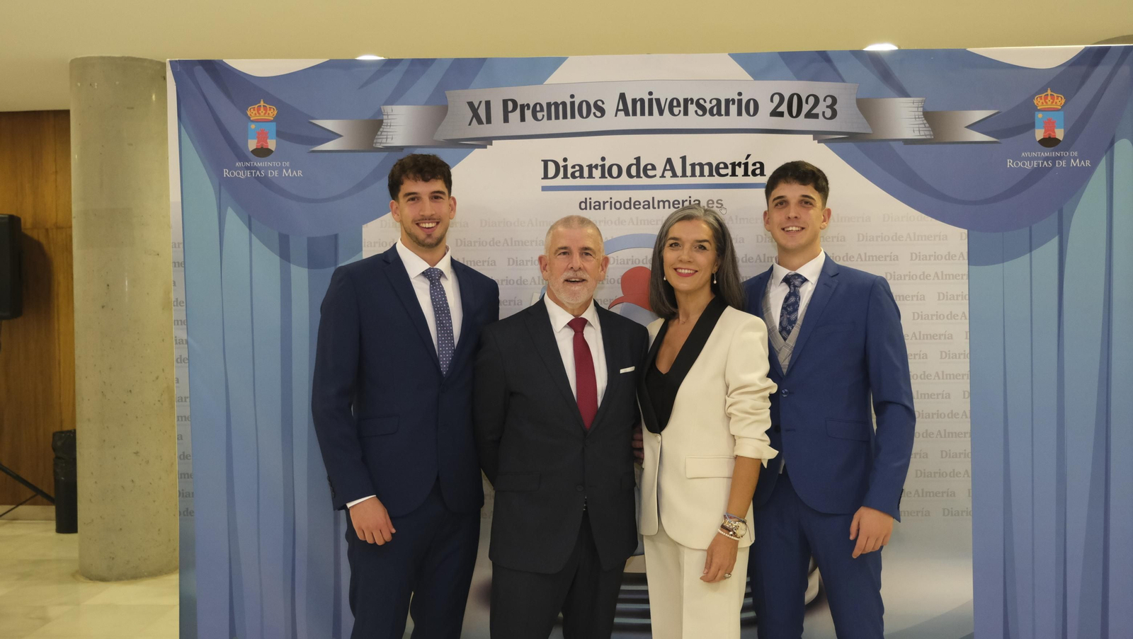 Imágenes de la Gala Aniversario de Diario de Almería, en Roquetas