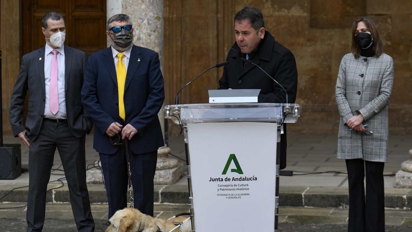 Presentación del proyecto en la Alhambra