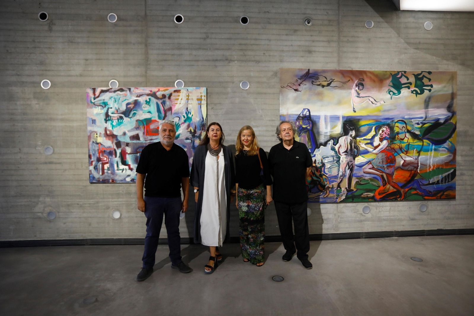 Las exposiciones 'Coser el río' y 'Naturaleza perturbada' en el C3A de Córdoba, en imágenes