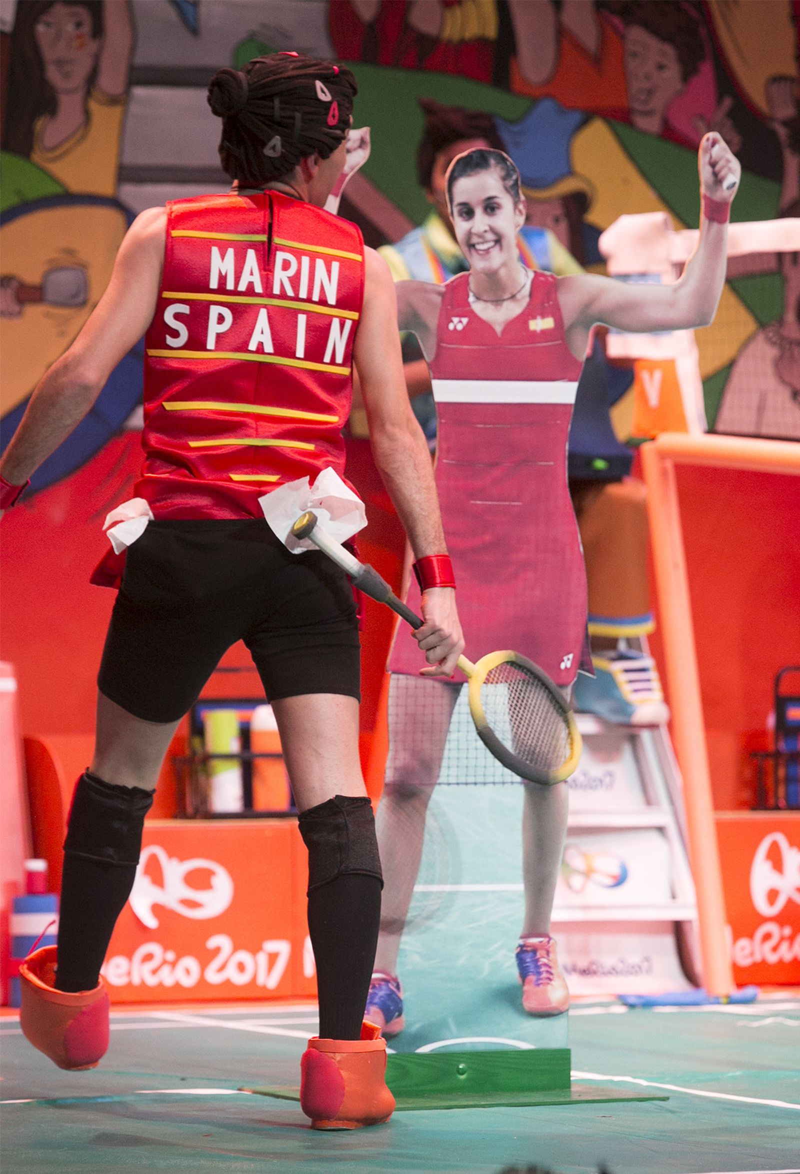 Imagen de la tercera semifinal del Carnaval Colombino