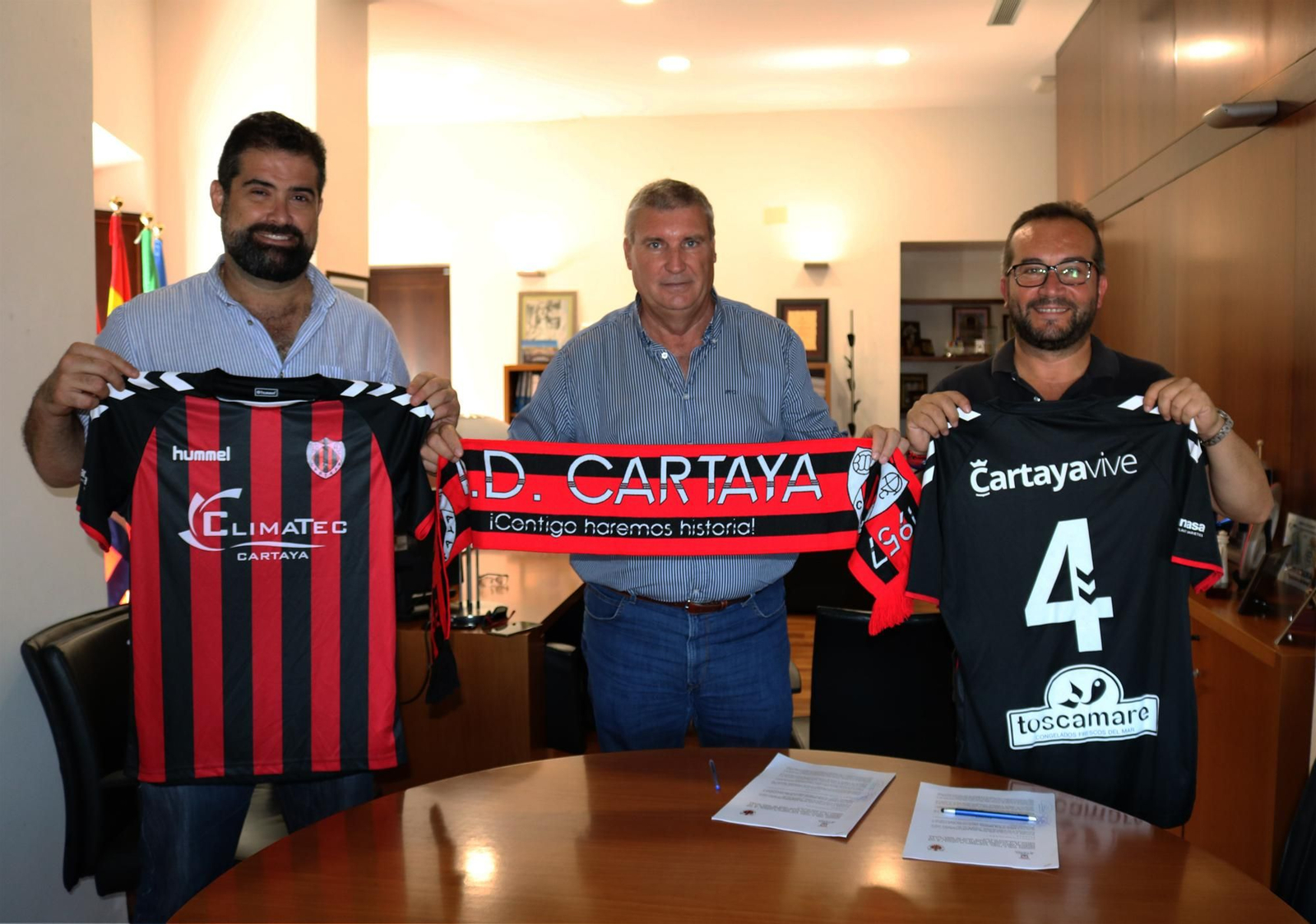 Apoyo municipal para el Cartaya