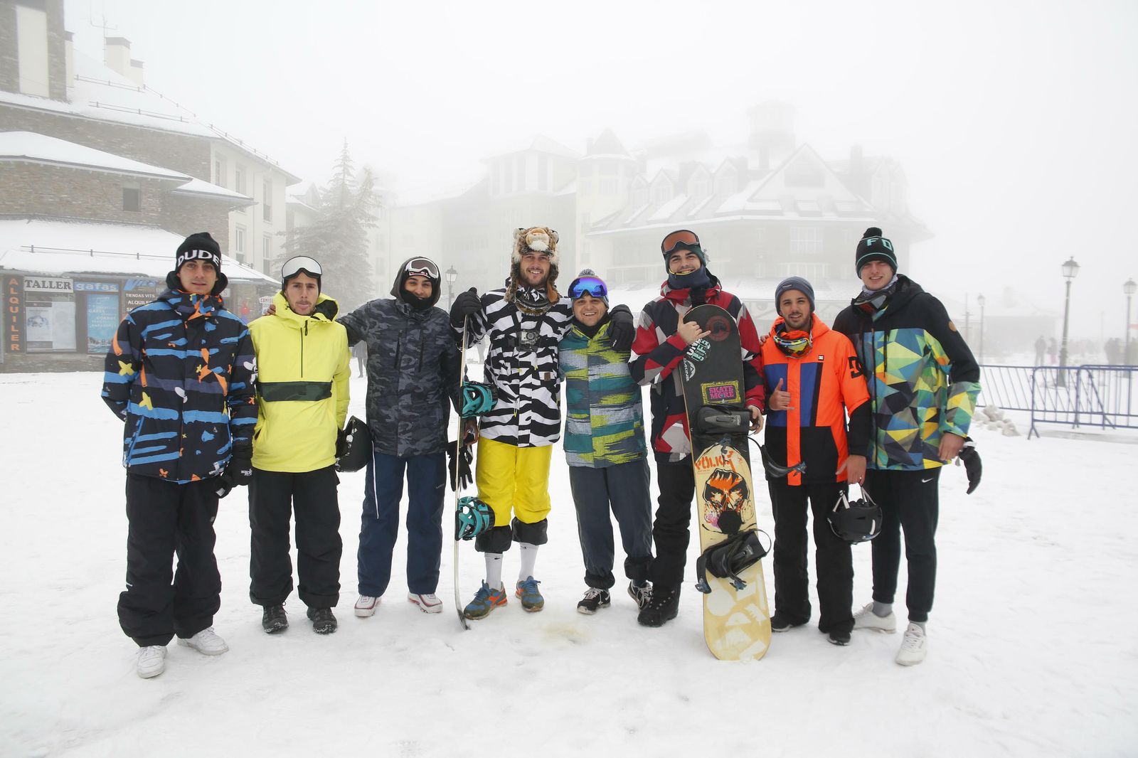 Todas las imágenes del estreno de la temporada de esquí en Sierra Nevada