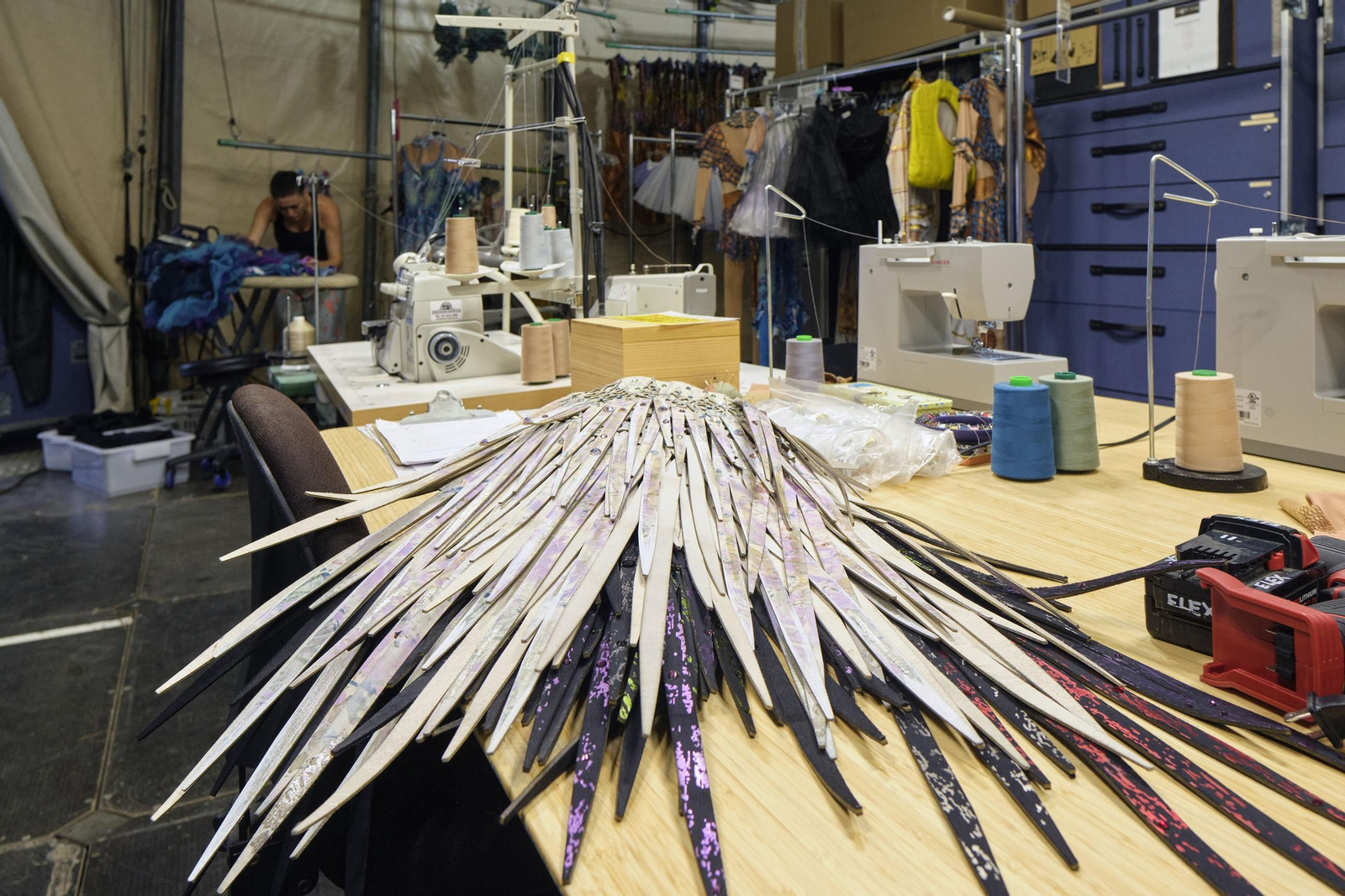 La trastienda del Circo del Sol