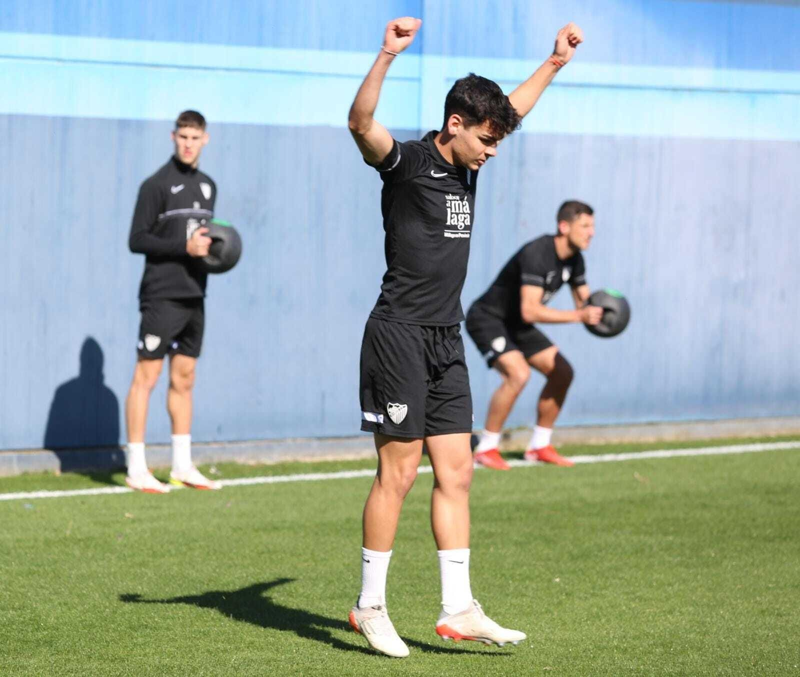 Galería: Alegría en el Málaga CF en su vuelta al trabajo