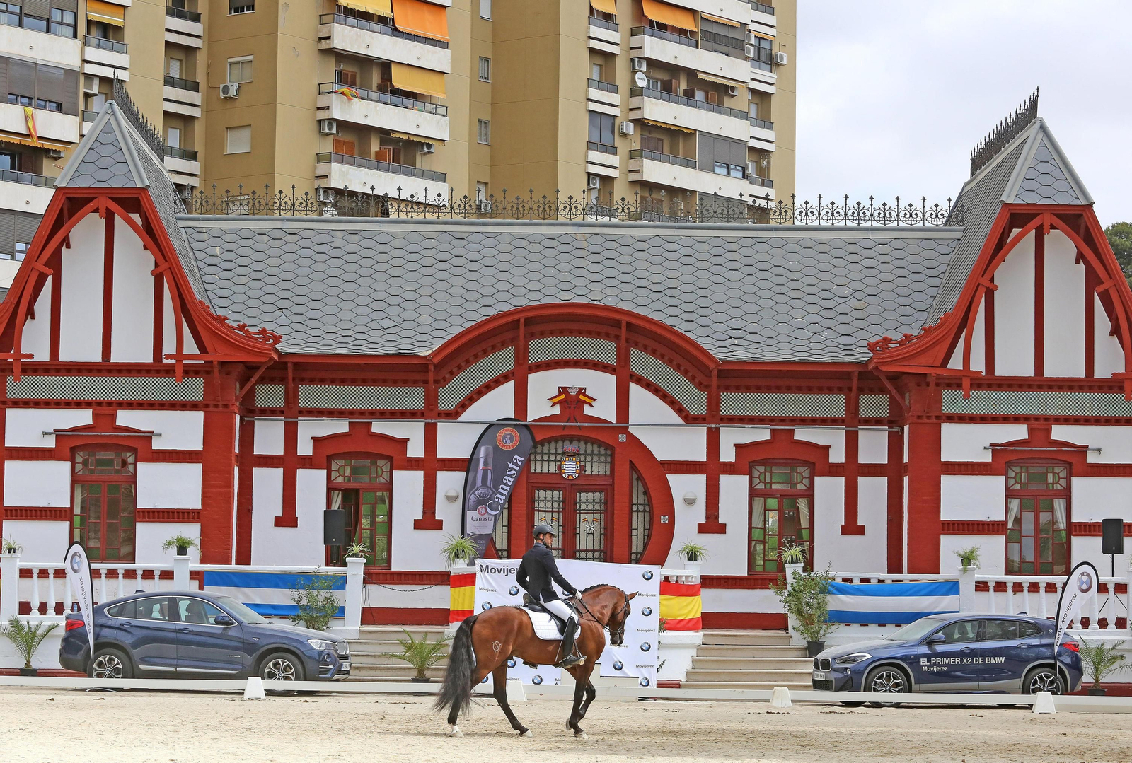 El Depósito de Sementales, inmejorable escenario para la quinta edición del Equestrian Weekend 'Ciudad de Jerez'.