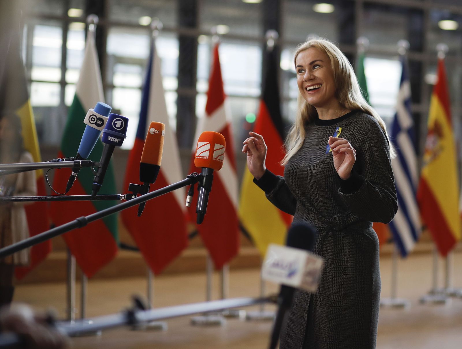 La comisaria europea de Energía,  Kadri Simson.