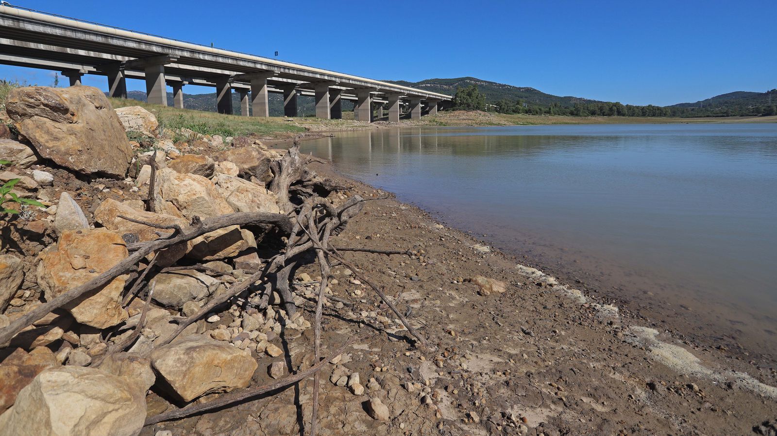 Embalse de Charco Redondo en Los Barrios