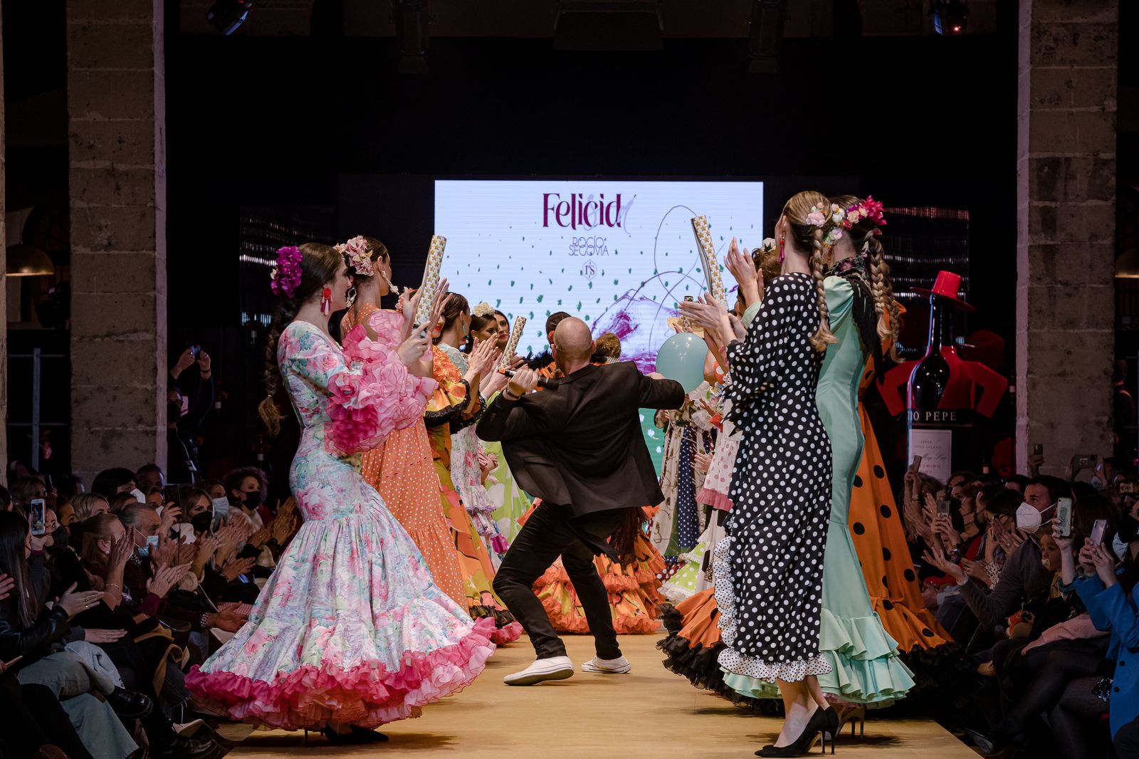 El desfile de Rocío Segovia en la Pasarela Flamenca de Jerez, todas las fotos
