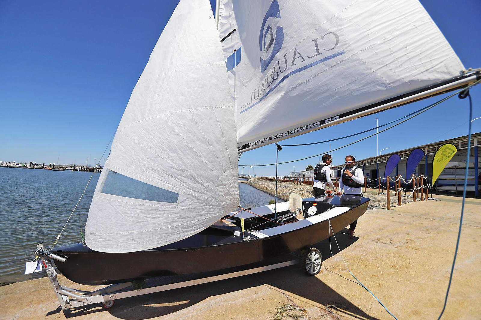 Imágenes de la final de la Copa de Andalucía de Snipe en Huelva
