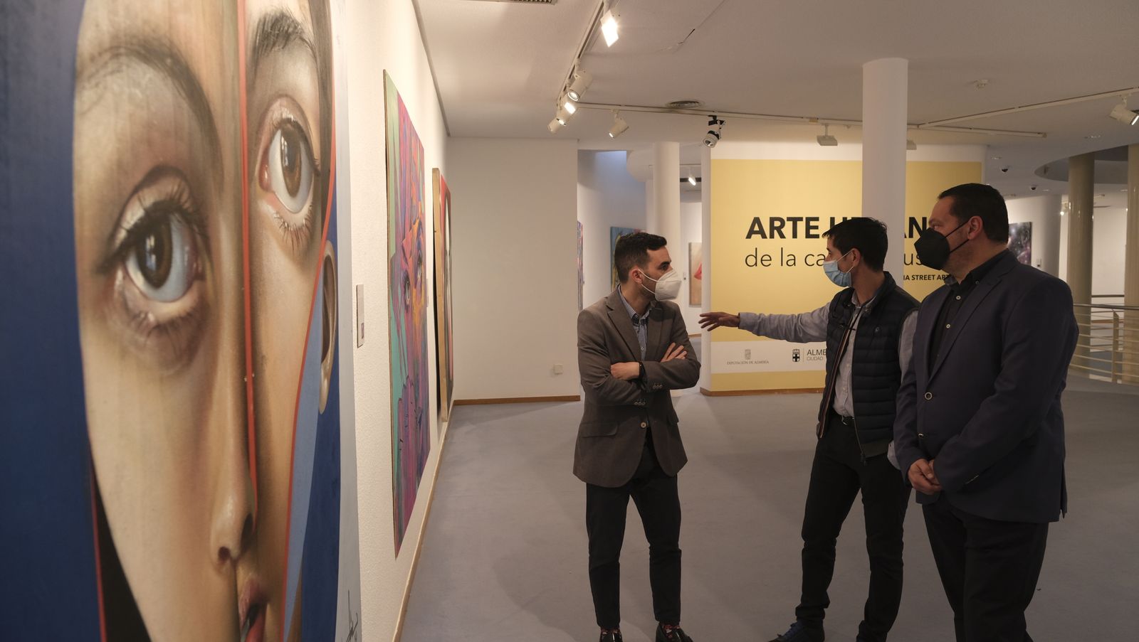 Imágenes de la exposición 'De la Calle al Museo'. Museo de Arte de Almería