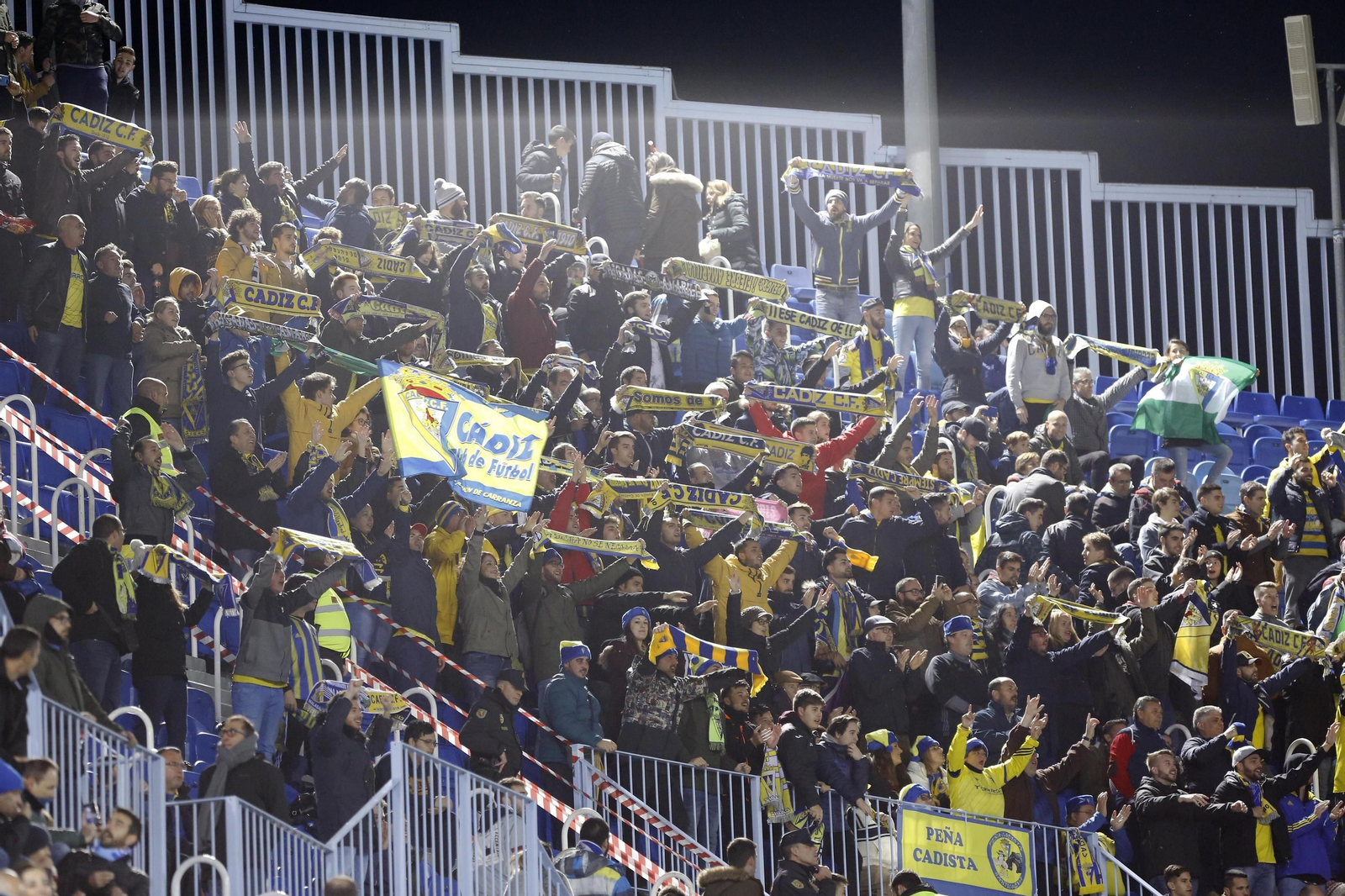 Las mejores imágenes del Málaga-Cádiz