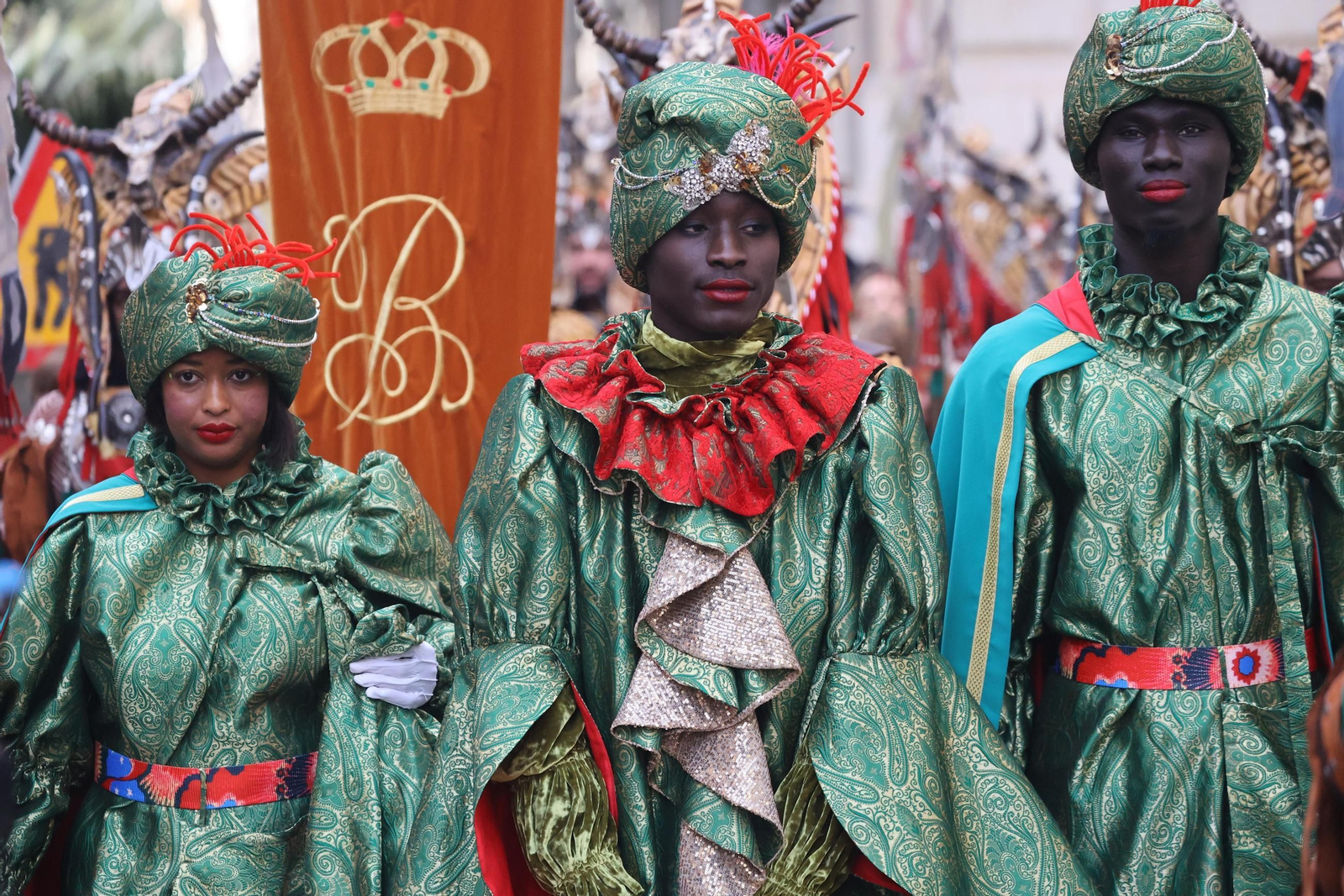 La Cabalgata de Reyes Magos de Málaga, en imágenes