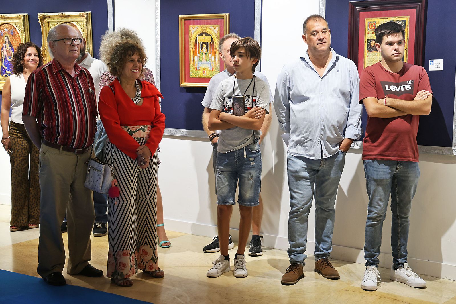 Imágenes de "Gratia Plena" exposición de Paco Llonís