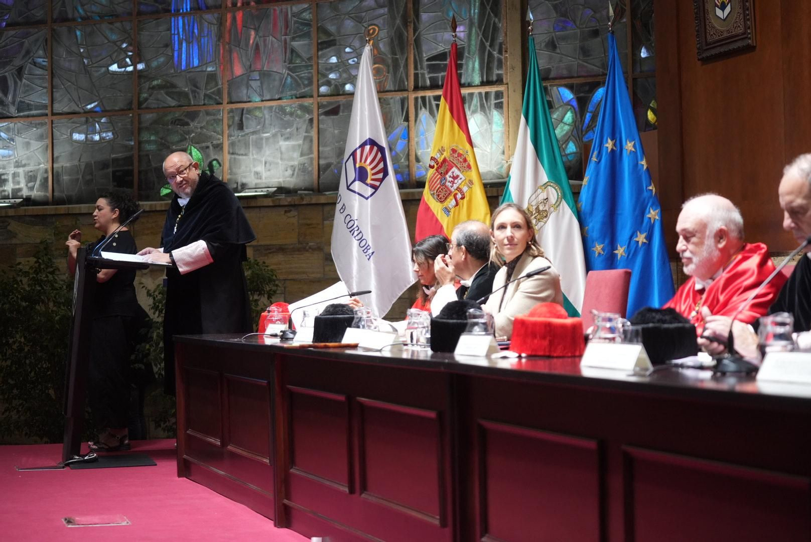 La inauguración del curso en la Universidad de Córdoba, en imágenes