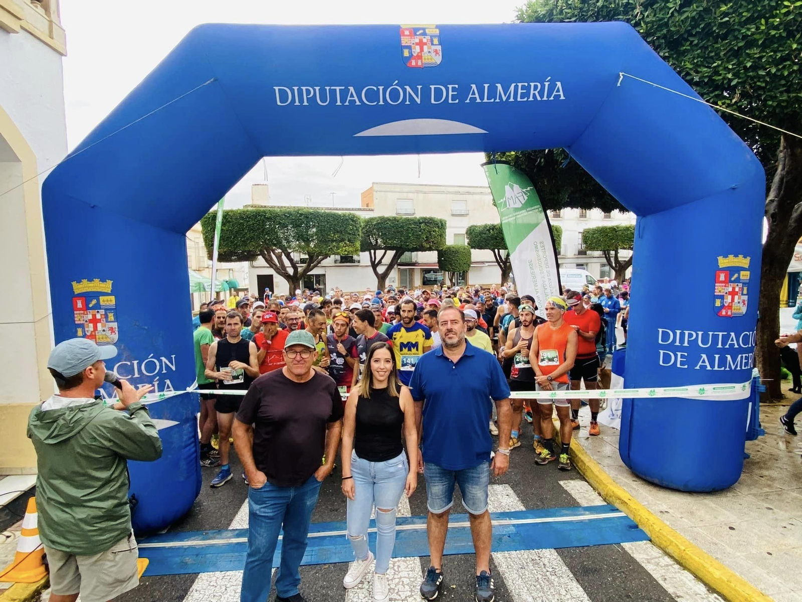 Participantes en la IX edición de la Carrera Alpina Ciudad de Dalías.