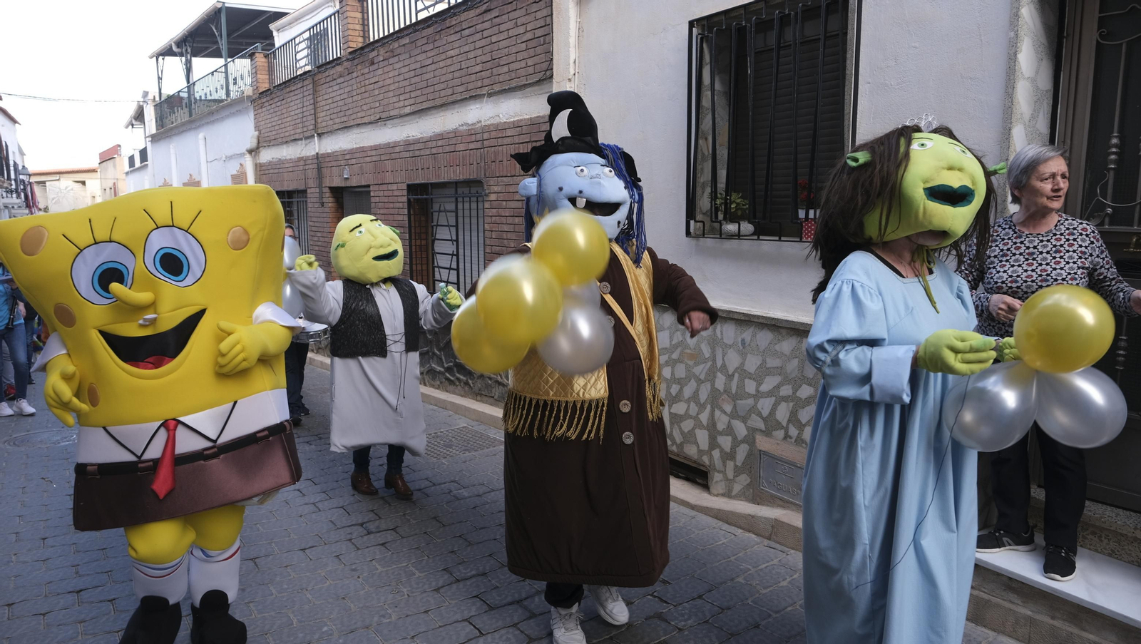 Imágenes del Pasacalles Infantil de las Fiestas de Abla