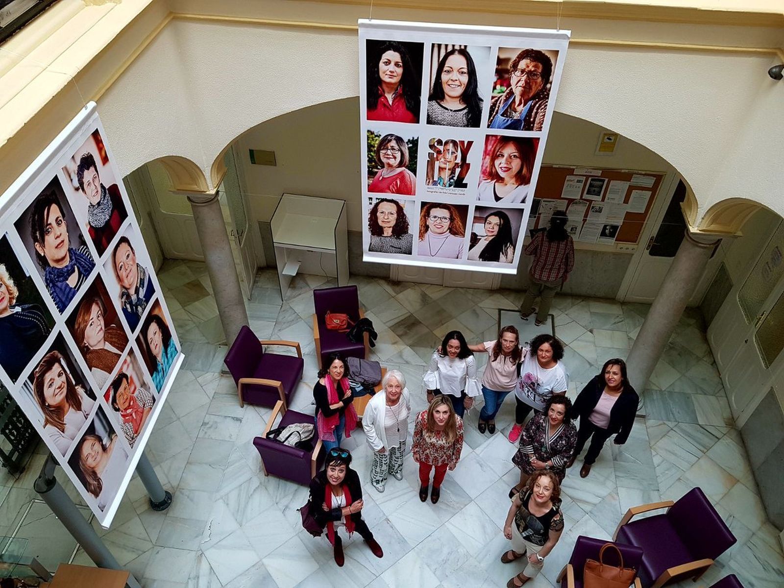 'Soy luz', de Fidel Meneses, una de las exposiciones programadas en el 'Otoño feminista'.