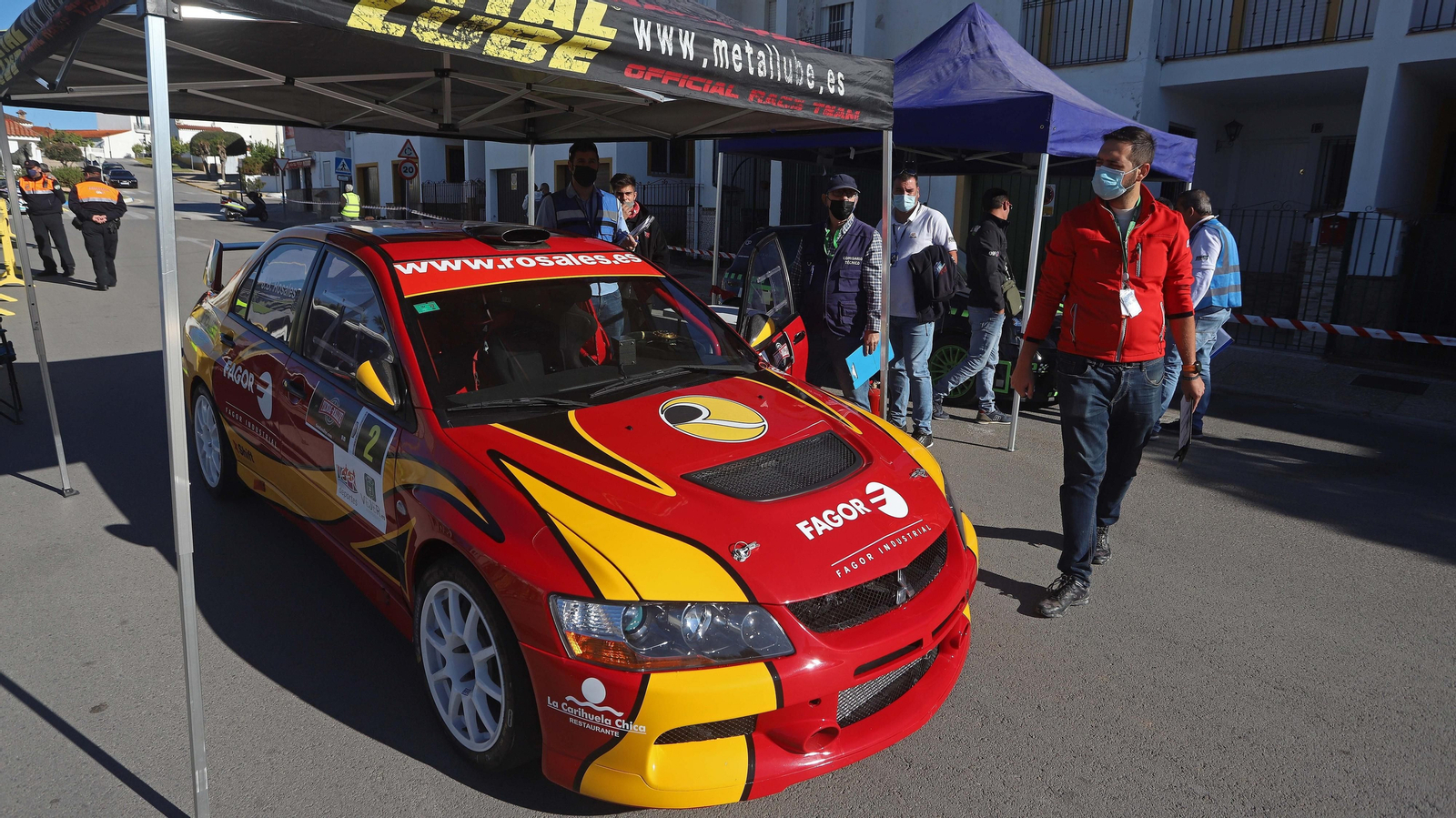 Fotos de los preparativos de la VIII Subida a Castellar