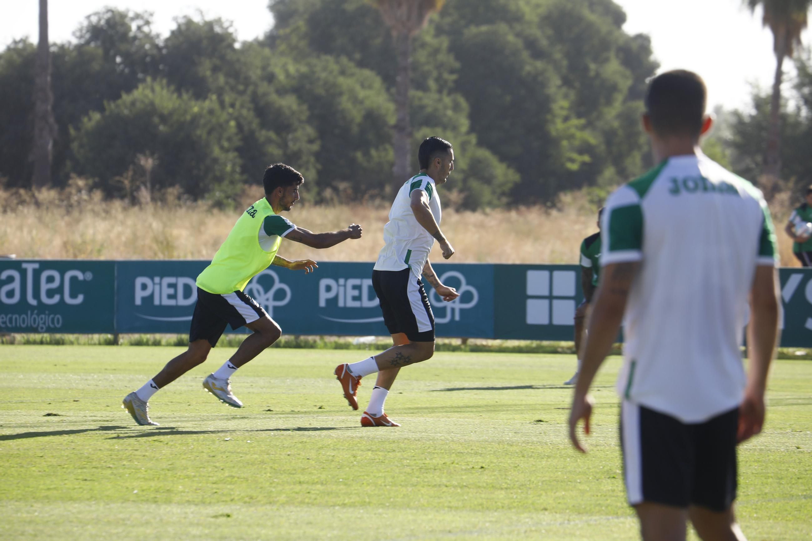 Las mejores imágenes del entrenamiento del Córdoba CF en el inicio de la tercera semana de preparación