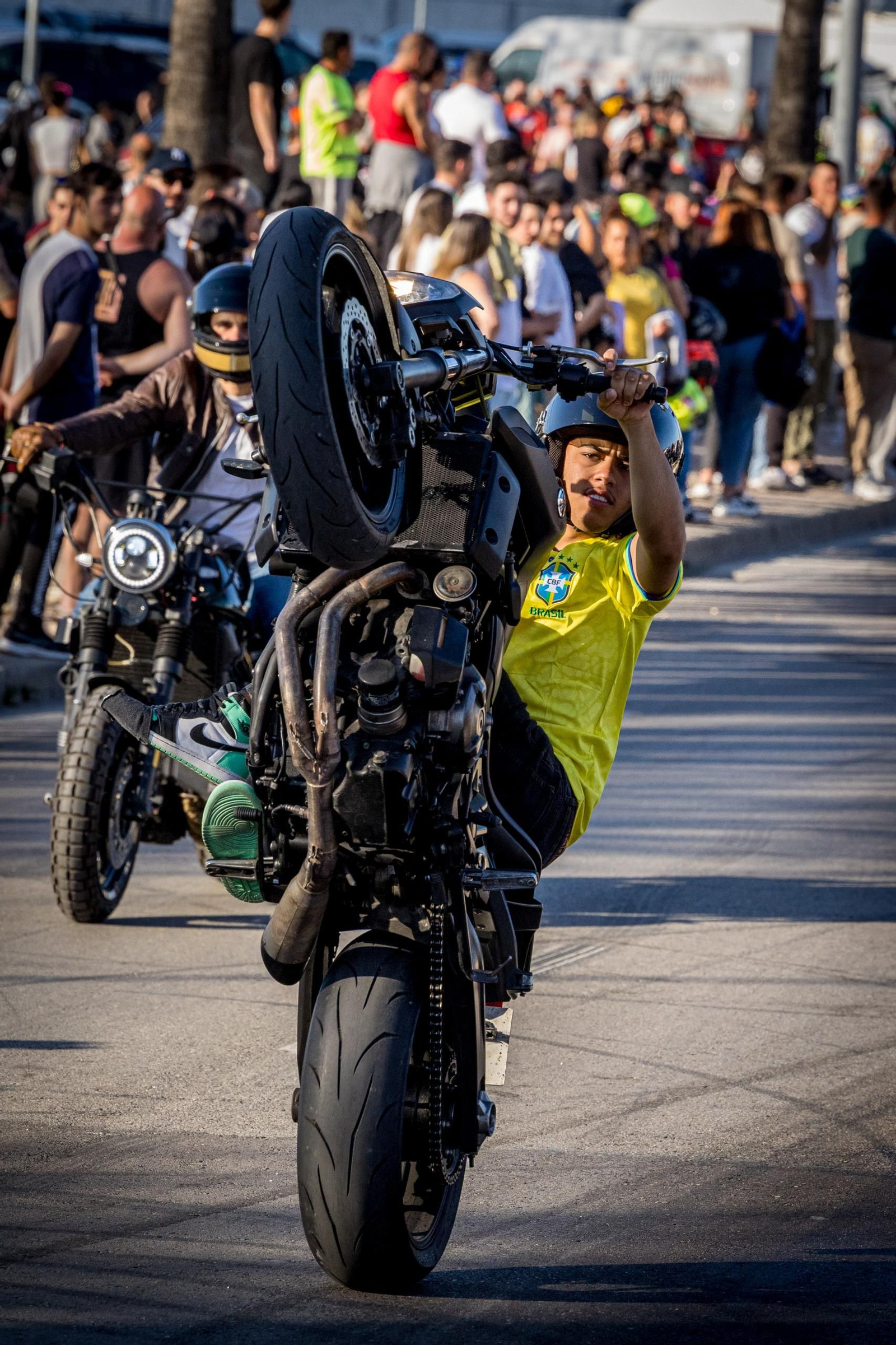 Las imágenes del sábado de Motorada en El Puerto por el Gran Premio de Motociclismo de Jerez 2025