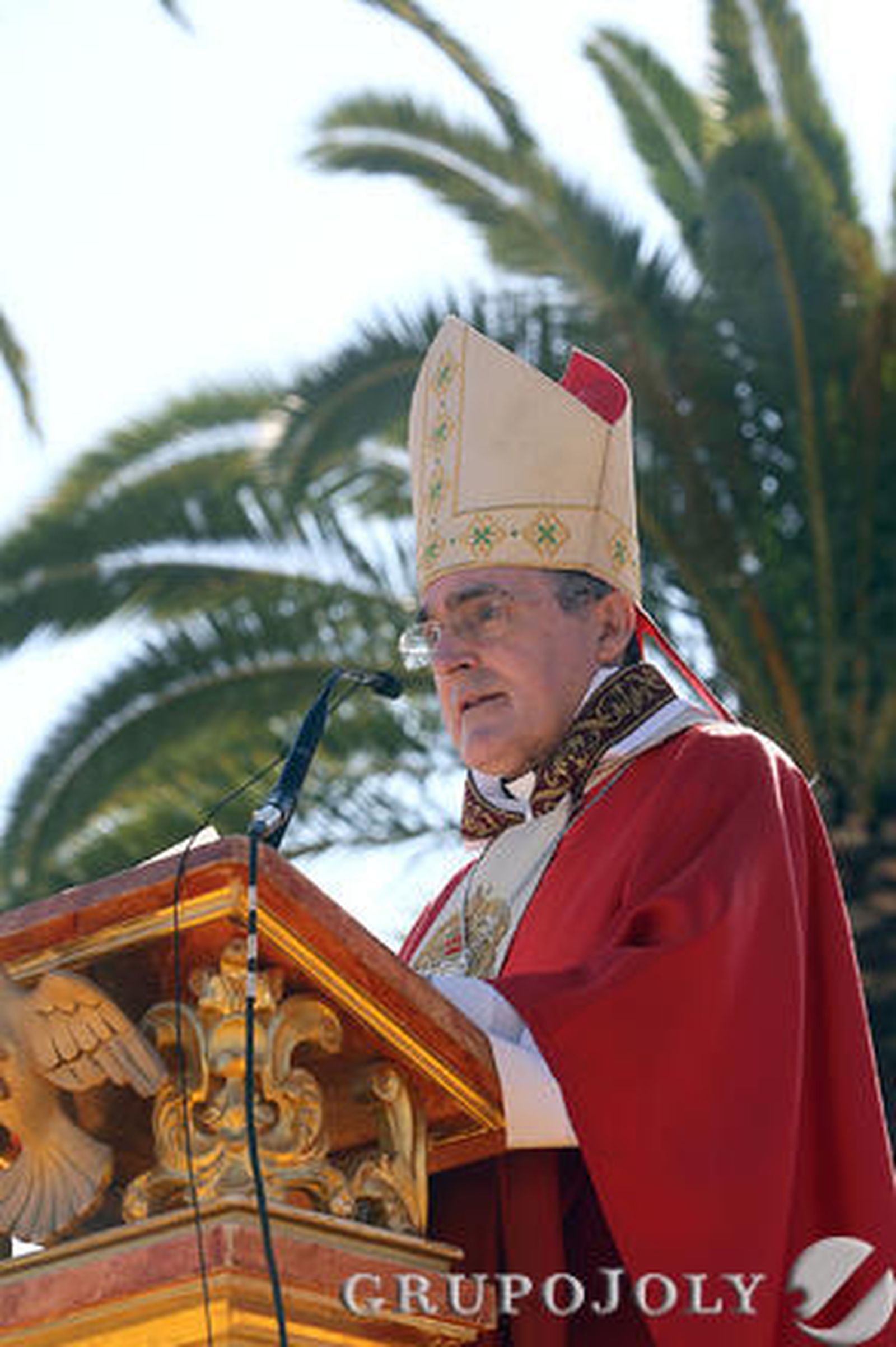 Las imágenes de la misa de romeros