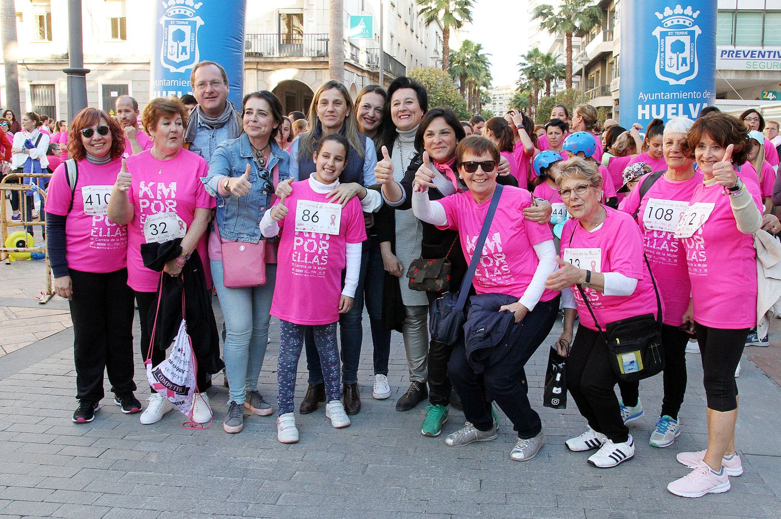 "Kms por Ellas", la carrera de La Mujer en imágenes
