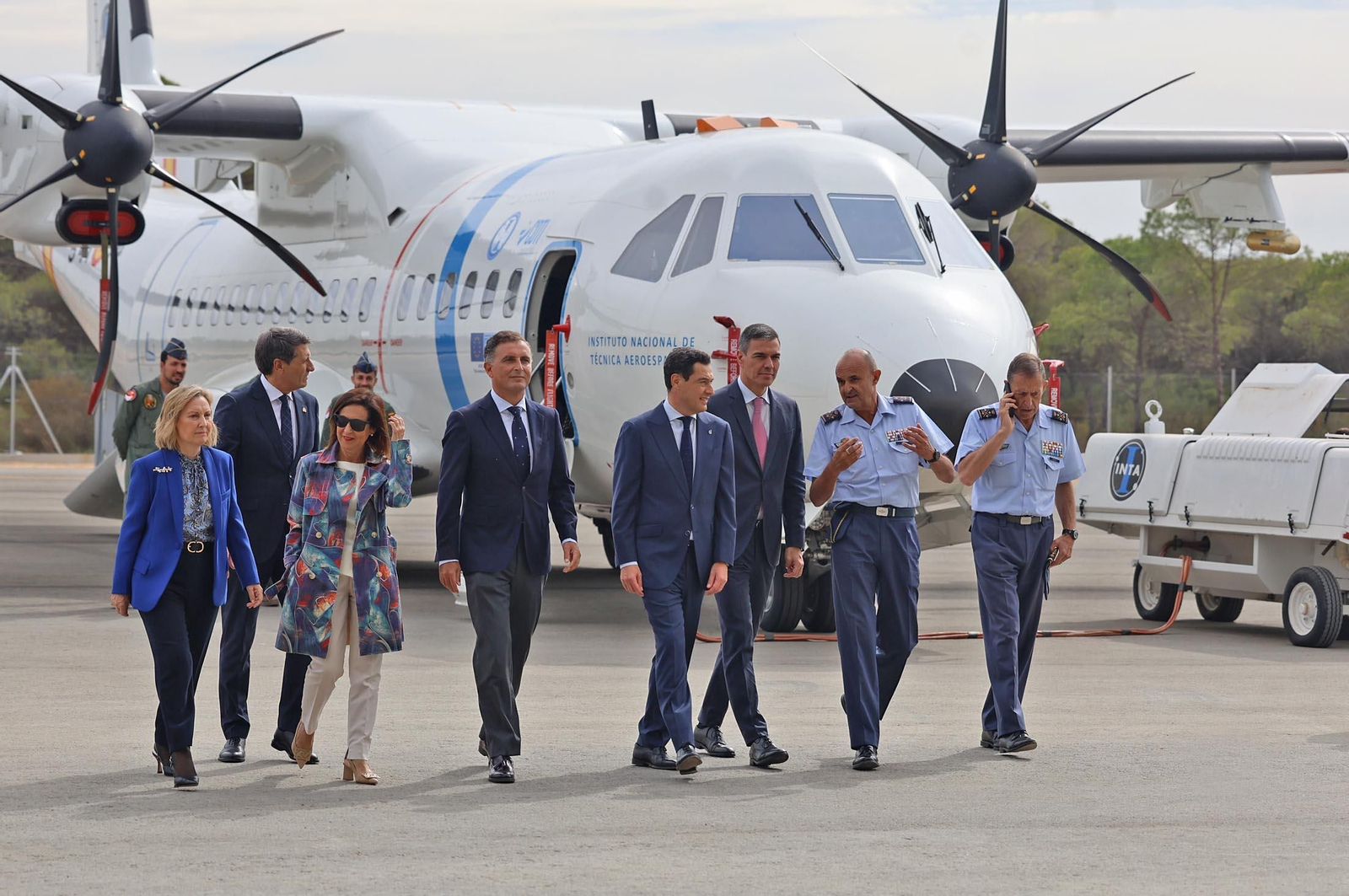 Imágenes de la inauguración del CEUS por Pedro Sánchez en Moguer