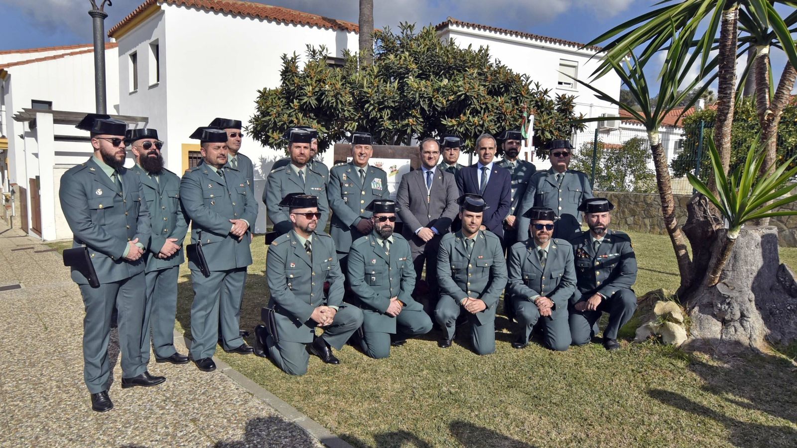 Las fotos del homenaje de Castellar a la Guardia Civil.