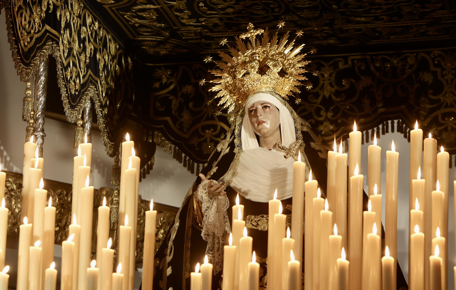 Las imágenes de la hermandad de La Carretería en la Semana Santa de Sevilla 2024
