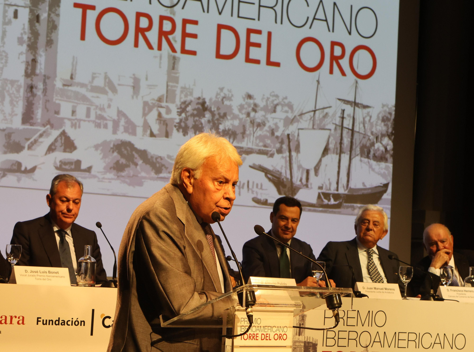 PREMIO IBEROAMERICANO TORRE DEL ORO A FELIPE GONZALEZ