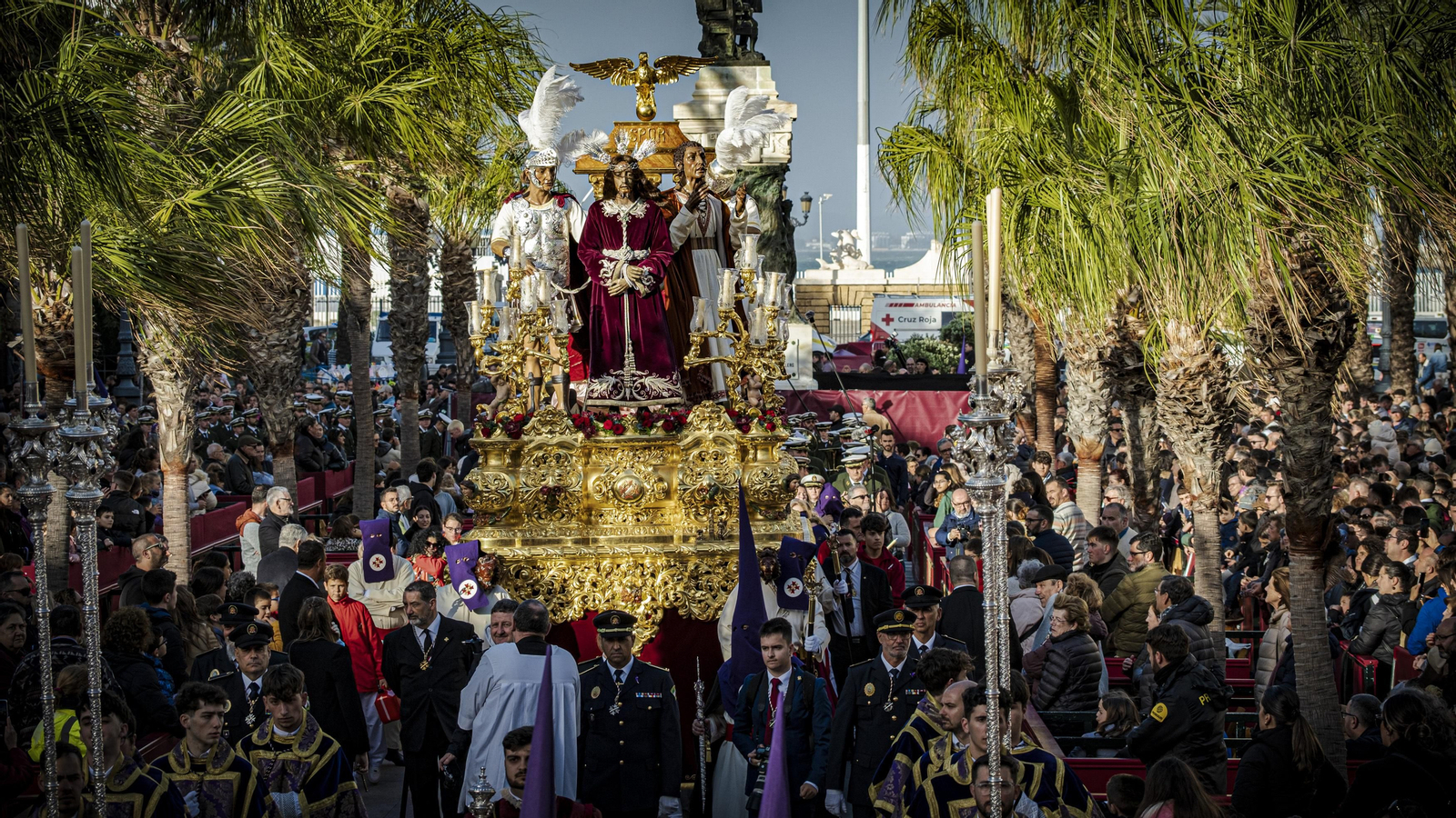 Cofradía de Sentencia. Miércoles Santo. Semana Santa de Cádiz 2024