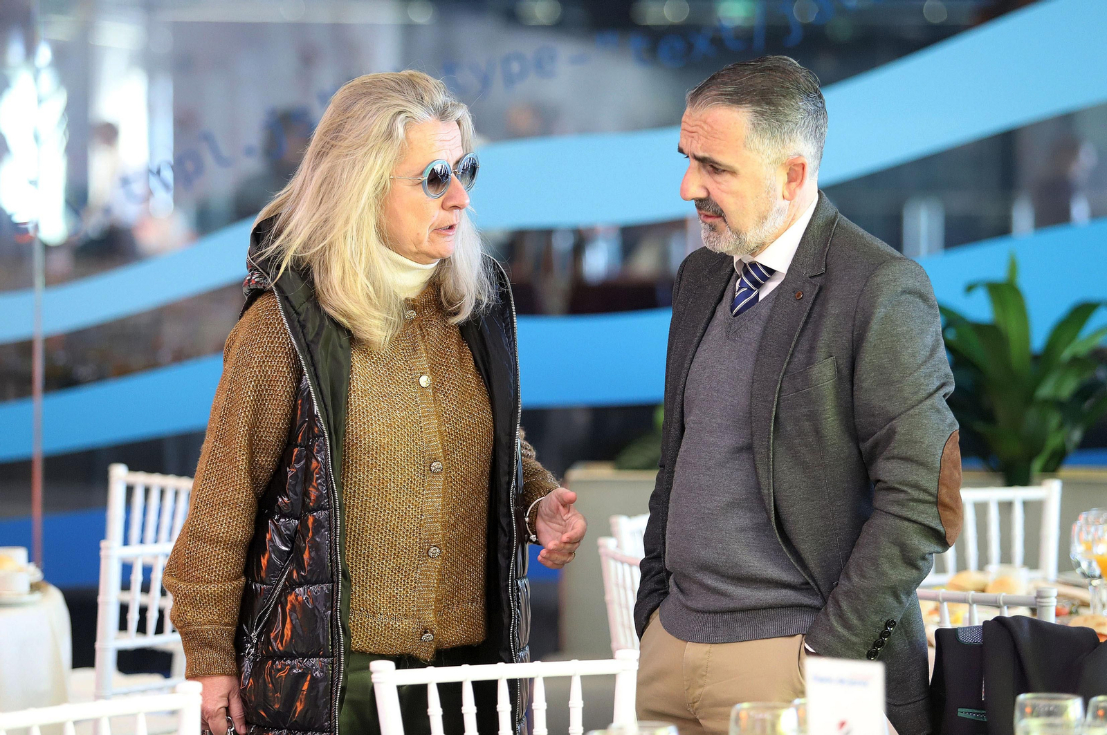 Imágenes de los asistentes al Desayuno Coloquio "Economía azul, claves para el desarrollo sostenible" organizado por el Grupo Joly