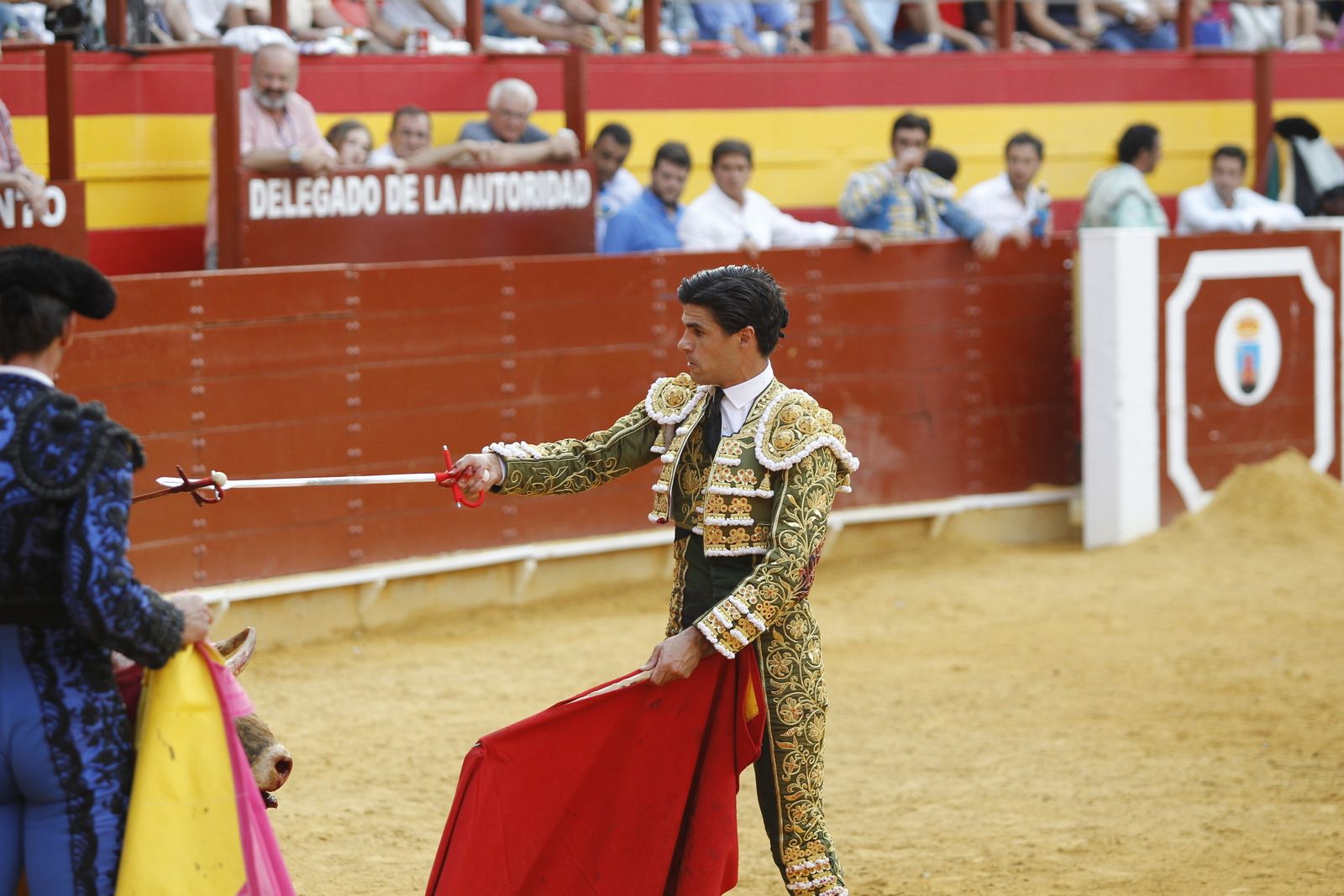 Fotogalería corrida toros Feria Santa Ana-Roquetas de Mar-El Juli-Perera-Aguado