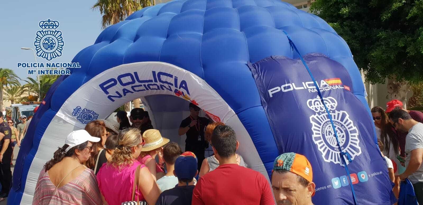 Policía Nacional dará seguridad en la Vuelta Ciclista a España a su paso por en Almería