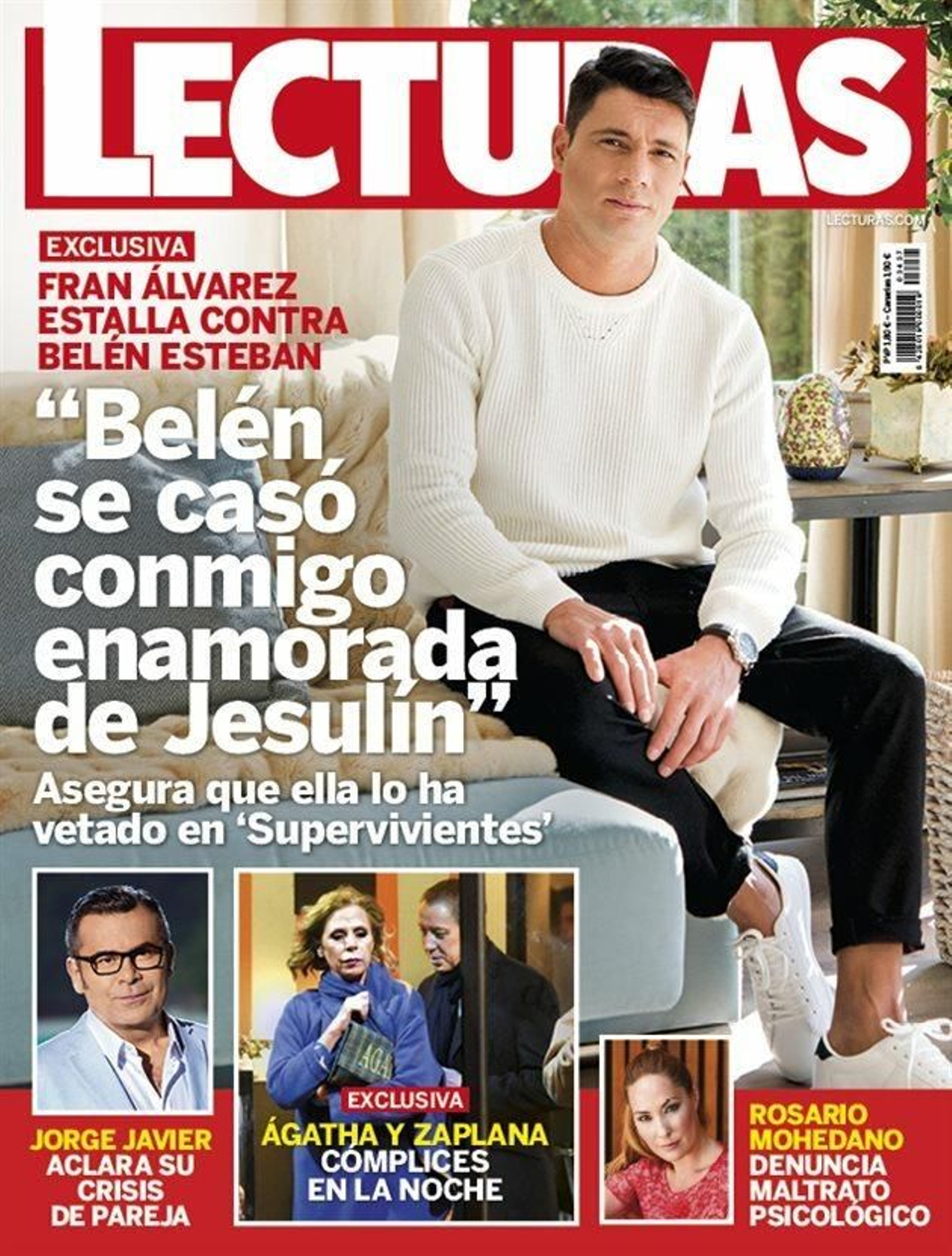 Fran, en su última entrevista en la revista Lecturas.