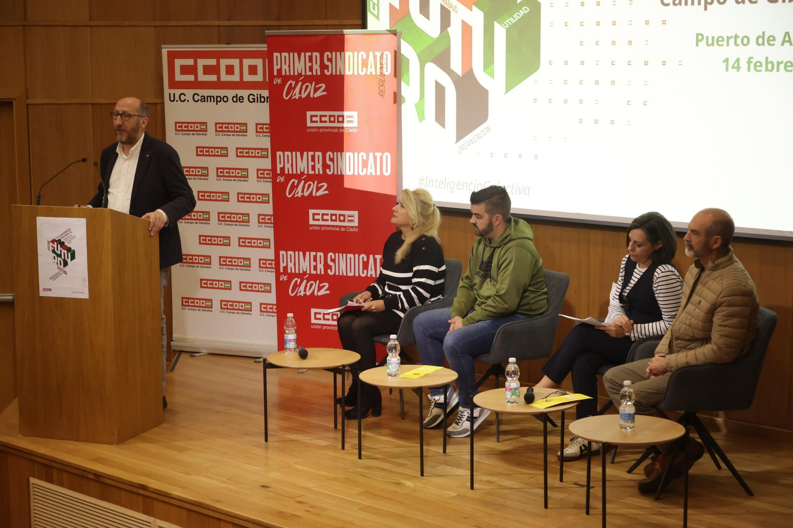 Fotos del 13º Congreso comarcal de CC.OO celebrado en Algeciras