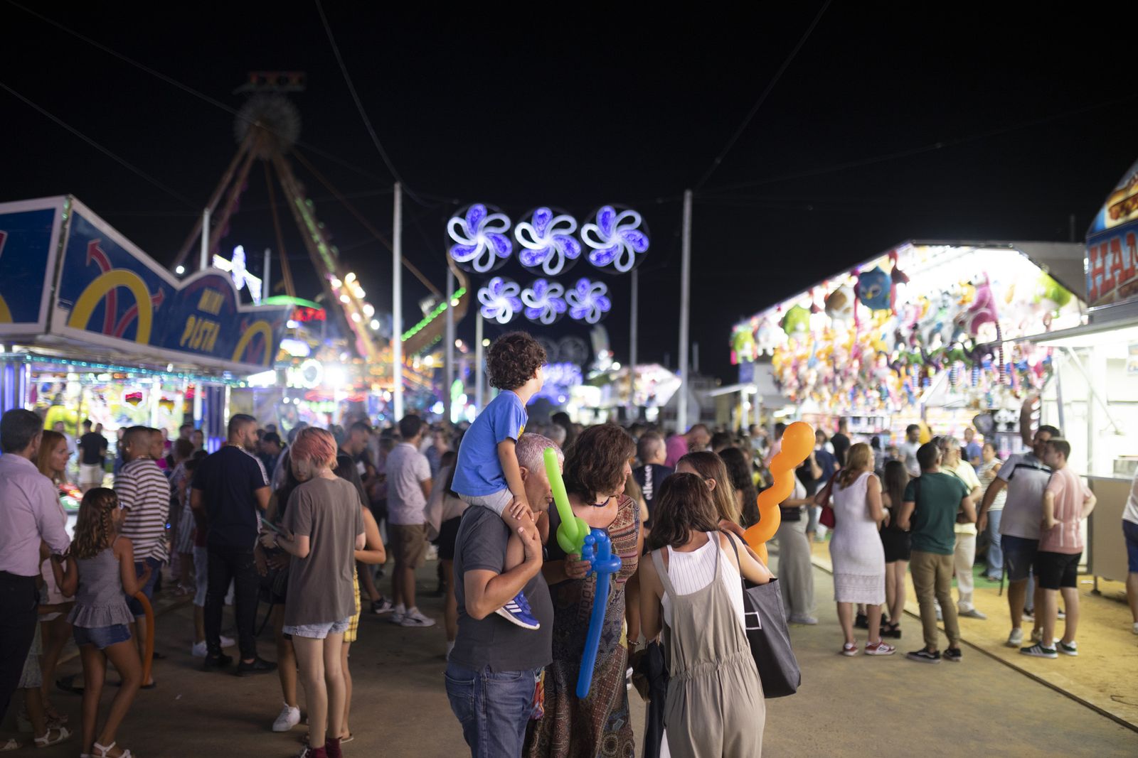 Colombinas 2022: Imágenes del ambiente en el primer día de Colombinas