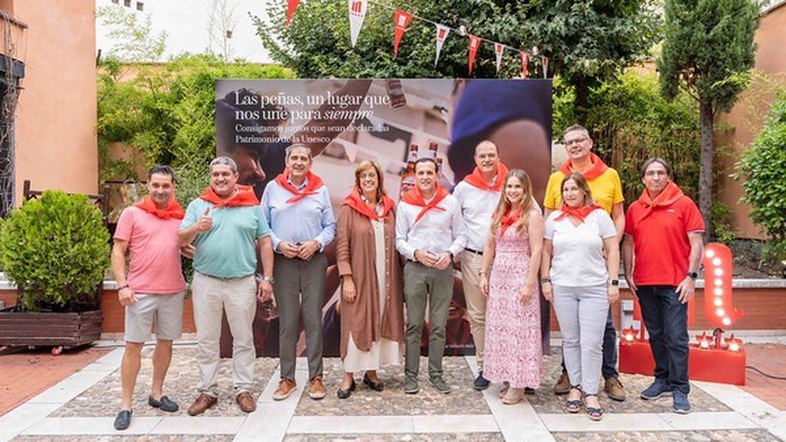 Campaña de Mahou para convertir a las peñas en Patrimonio Cultural Inmaterial de la Unesco